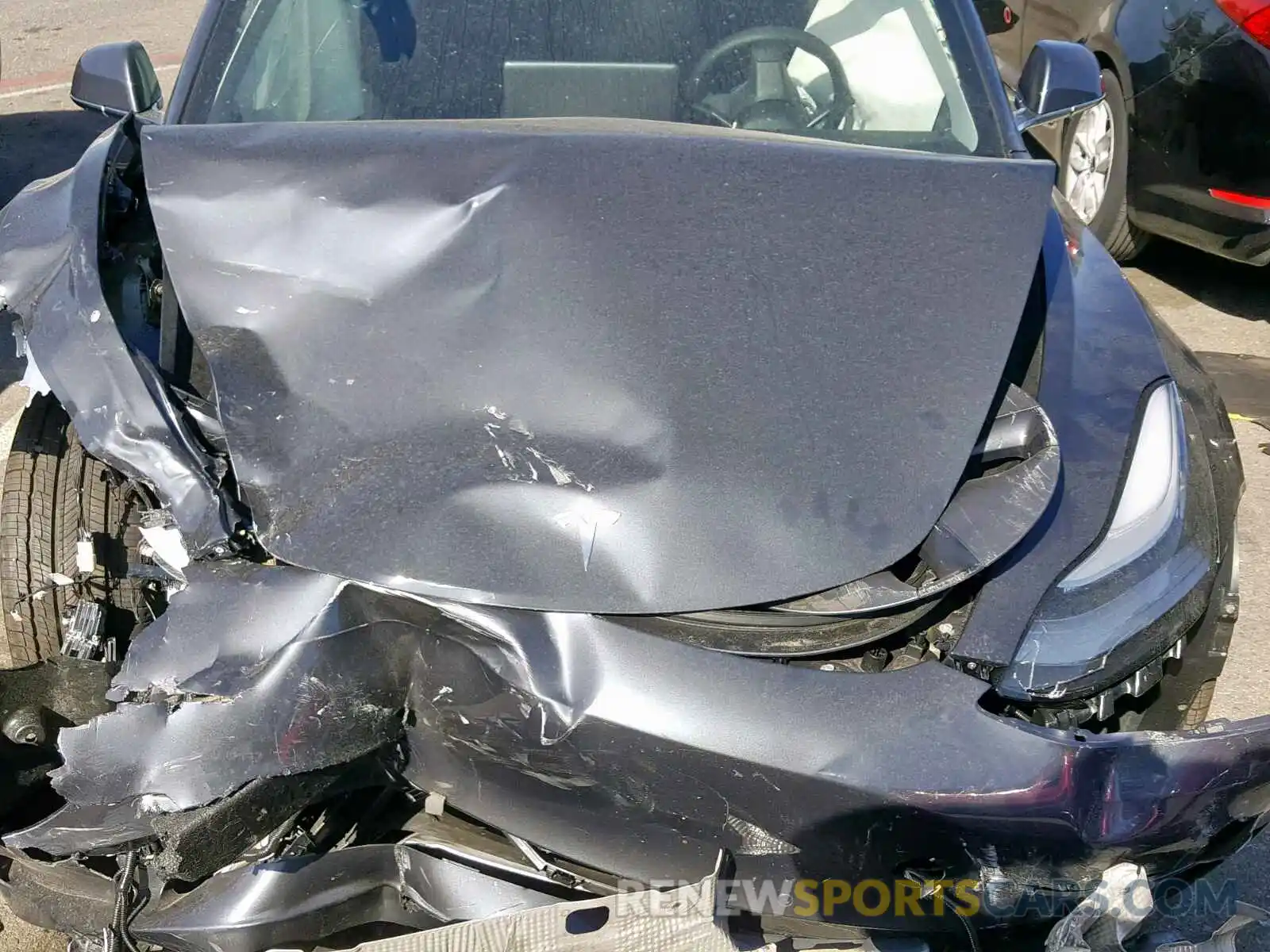 7 Photograph of a damaged car 5YJ3E1EB6KF205583 TESLA MODEL 3 2019