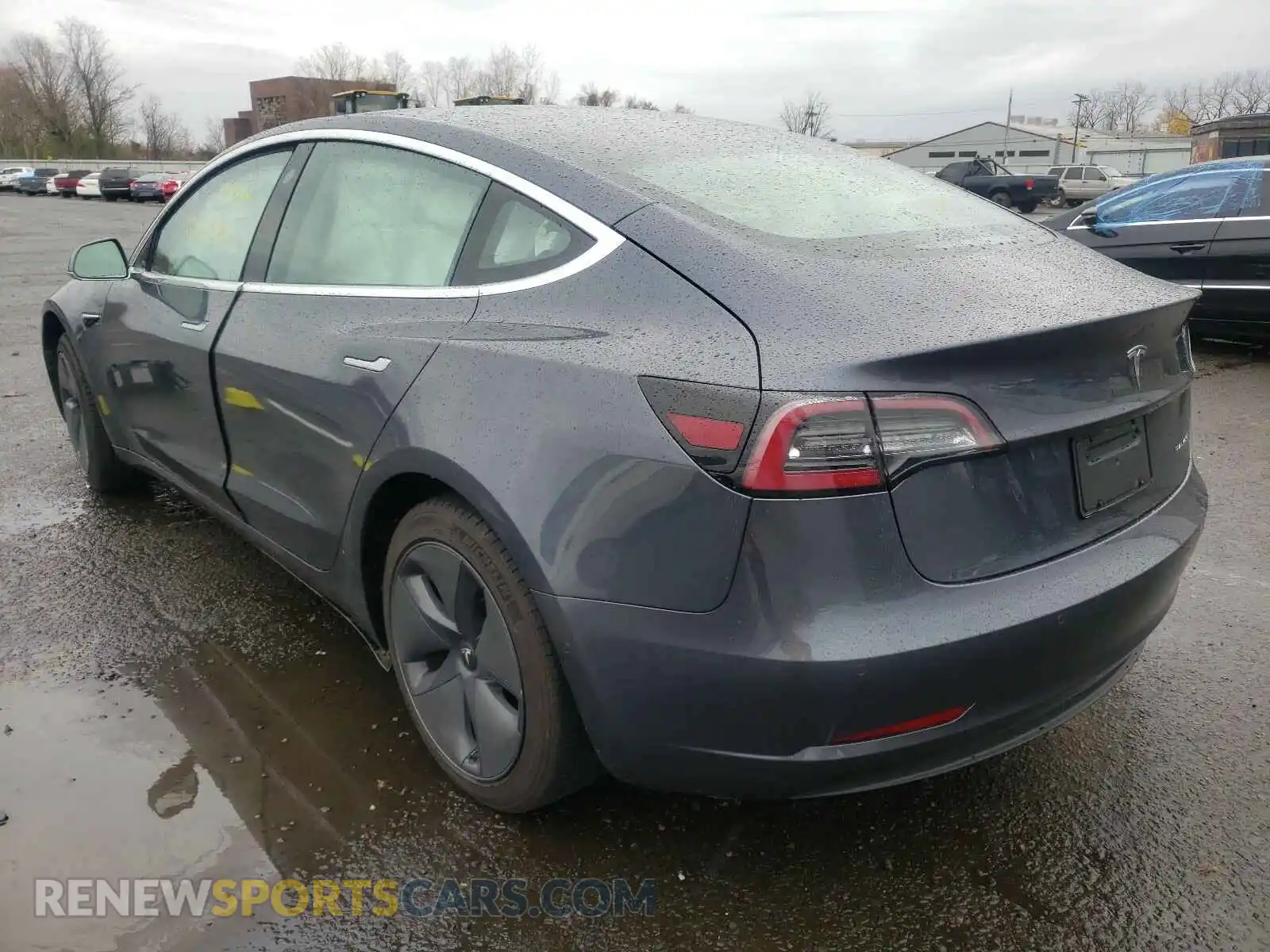 3 Photograph of a damaged car 5YJ3E1EB6KF390850 TESLA MODEL 3 2019