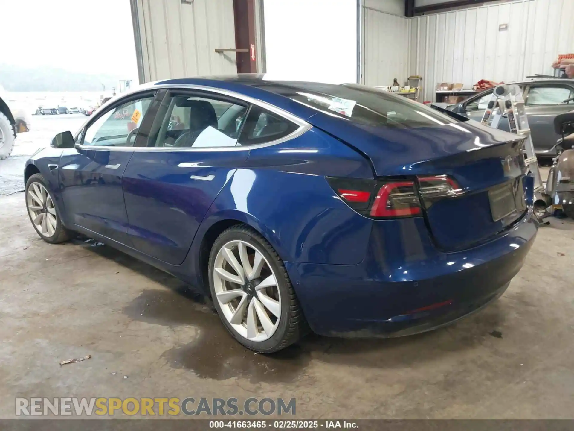 3 Photograph of a damaged car 5YJ3E1EB7KF453986 TESLA MODEL 3 2019