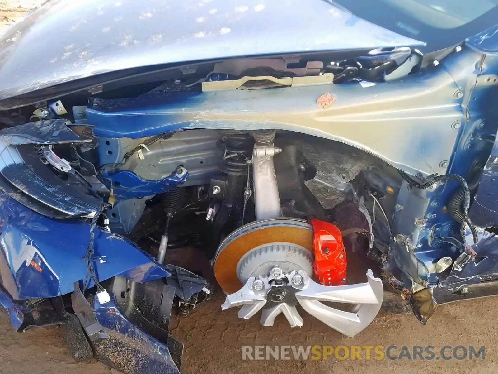 10 Photograph of a damaged car 5YJ3E1EB8KF231716 TESLA MODEL 3 2019