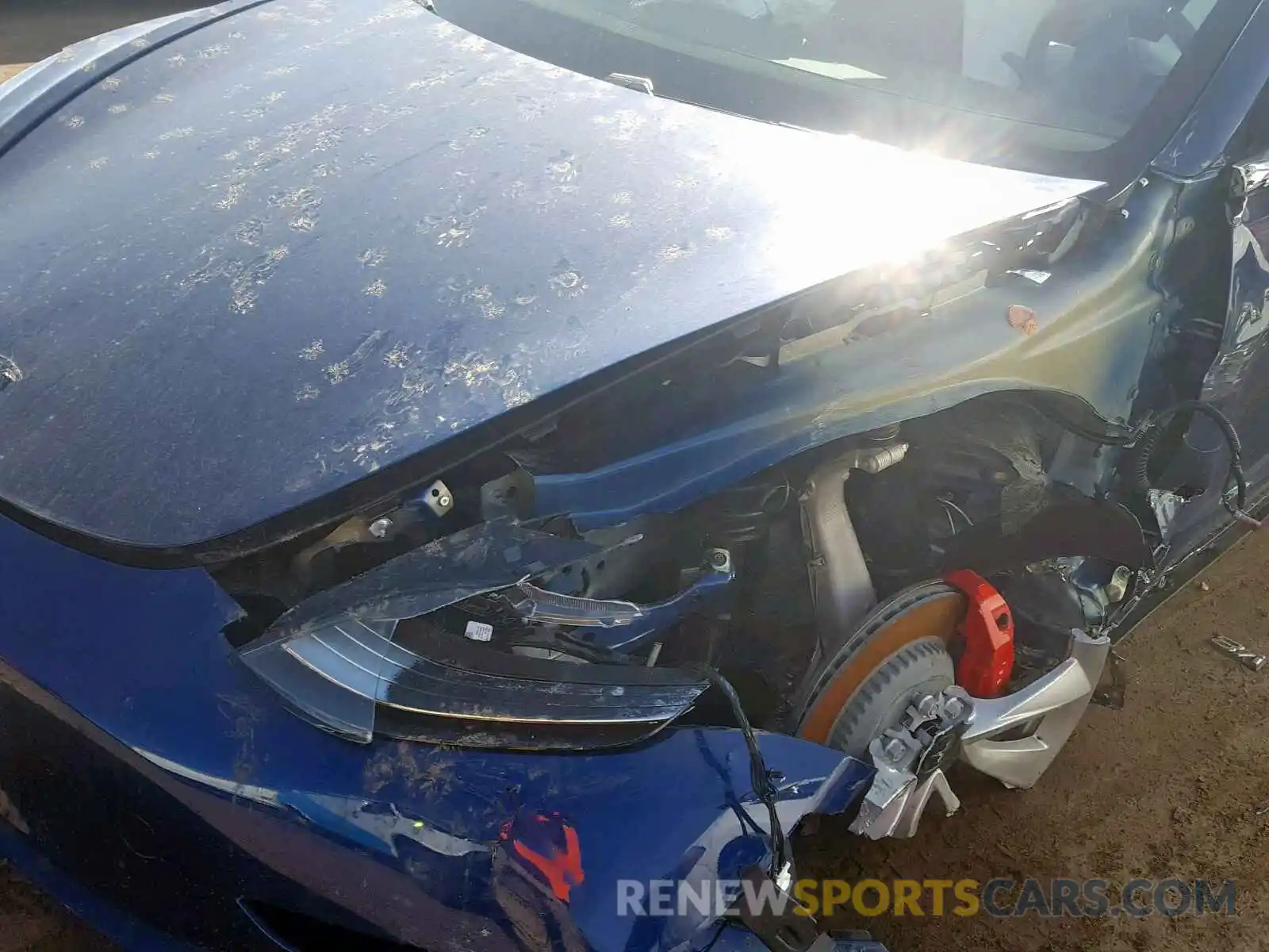 9 Photograph of a damaged car 5YJ3E1EB8KF231716 TESLA MODEL 3 2019