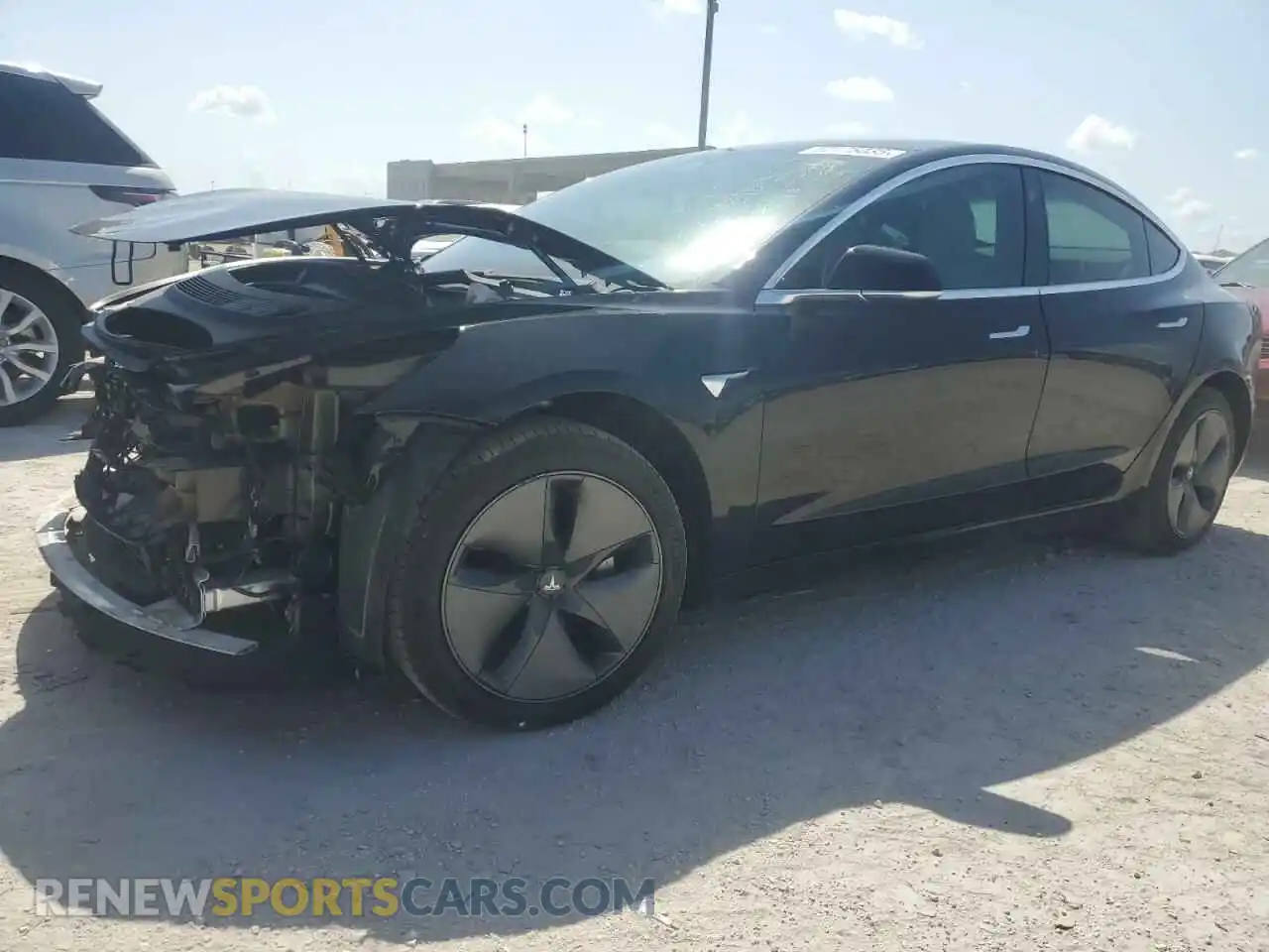 1 Фотография поврежденного автомобиля 5YJ3E1EB8KF391286 TESLA MODEL 3 2019