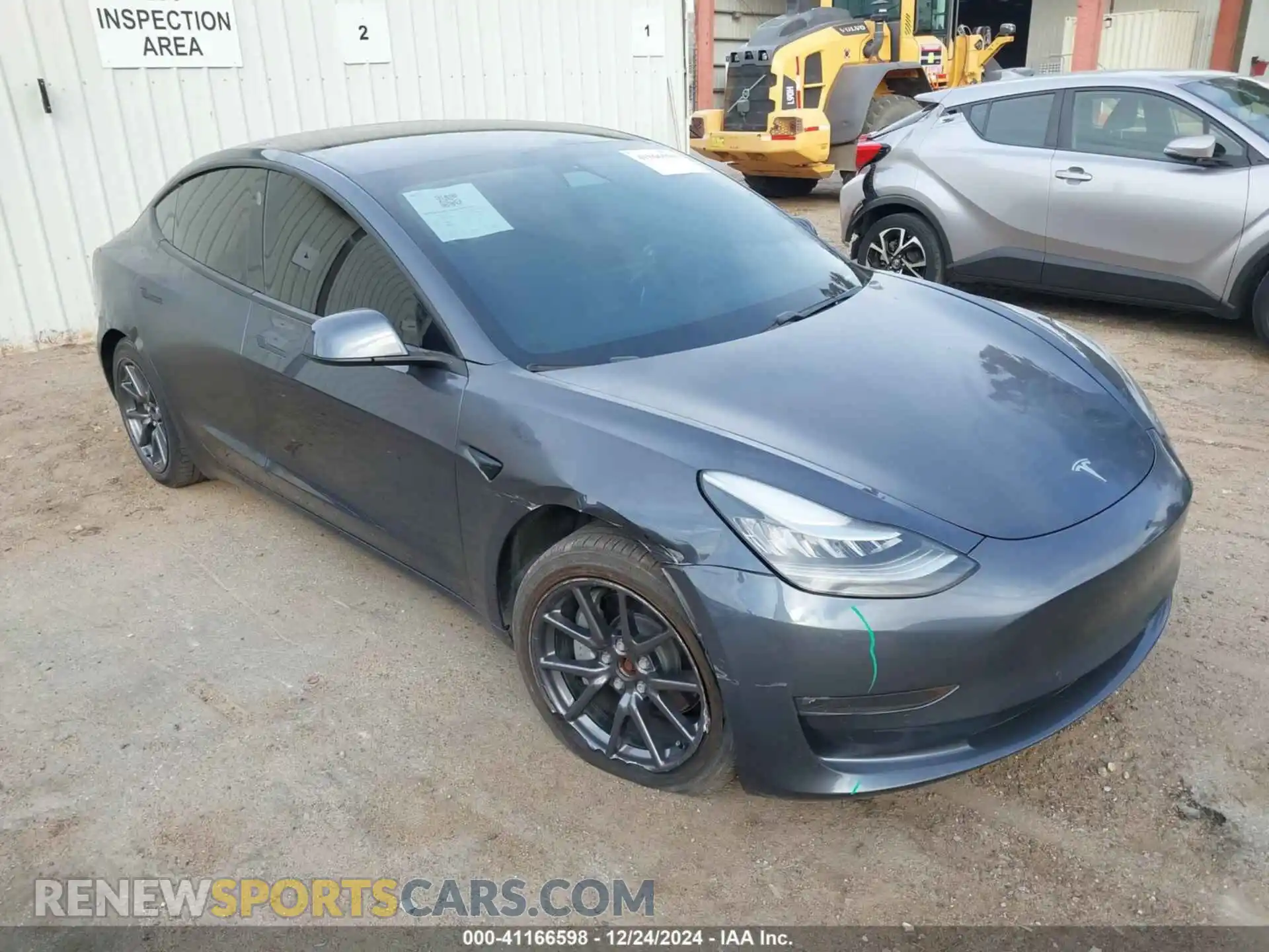 1 Photograph of a damaged car 5YJ3E1EB8KF492926 TESLA MODEL 3 2019