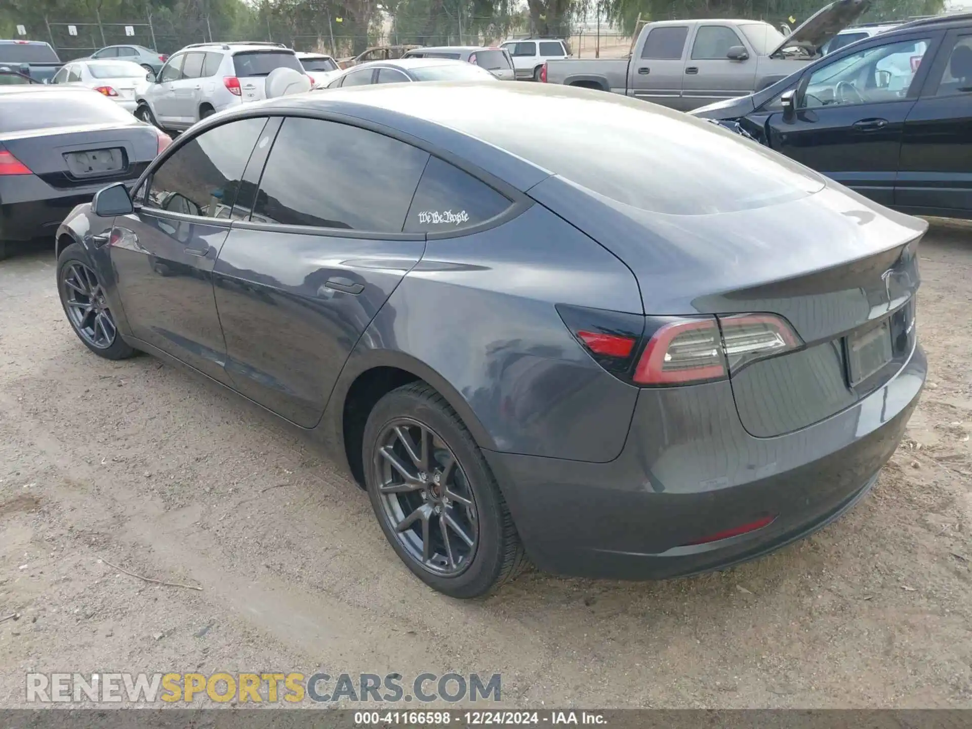 3 Photograph of a damaged car 5YJ3E1EB8KF492926 TESLA MODEL 3 2019