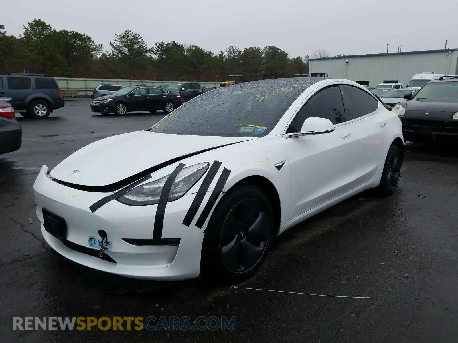 2 Фотография поврежденного автомобиля 5YJ3E1EB8KF511636 TESLA MODEL 3 2019
