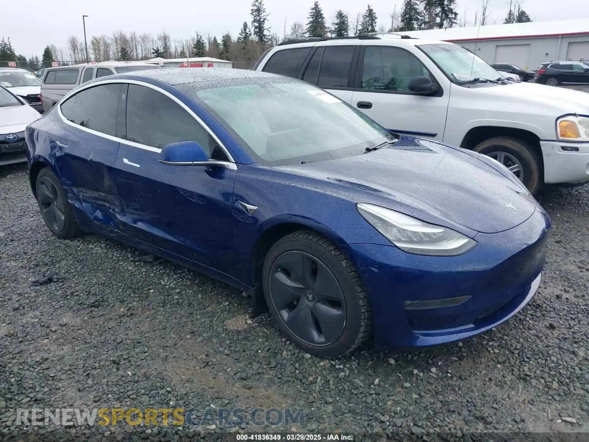 1 Photograph of a damaged car 5YJ3E1EB8KF512950 TESLA MODEL 3 2019