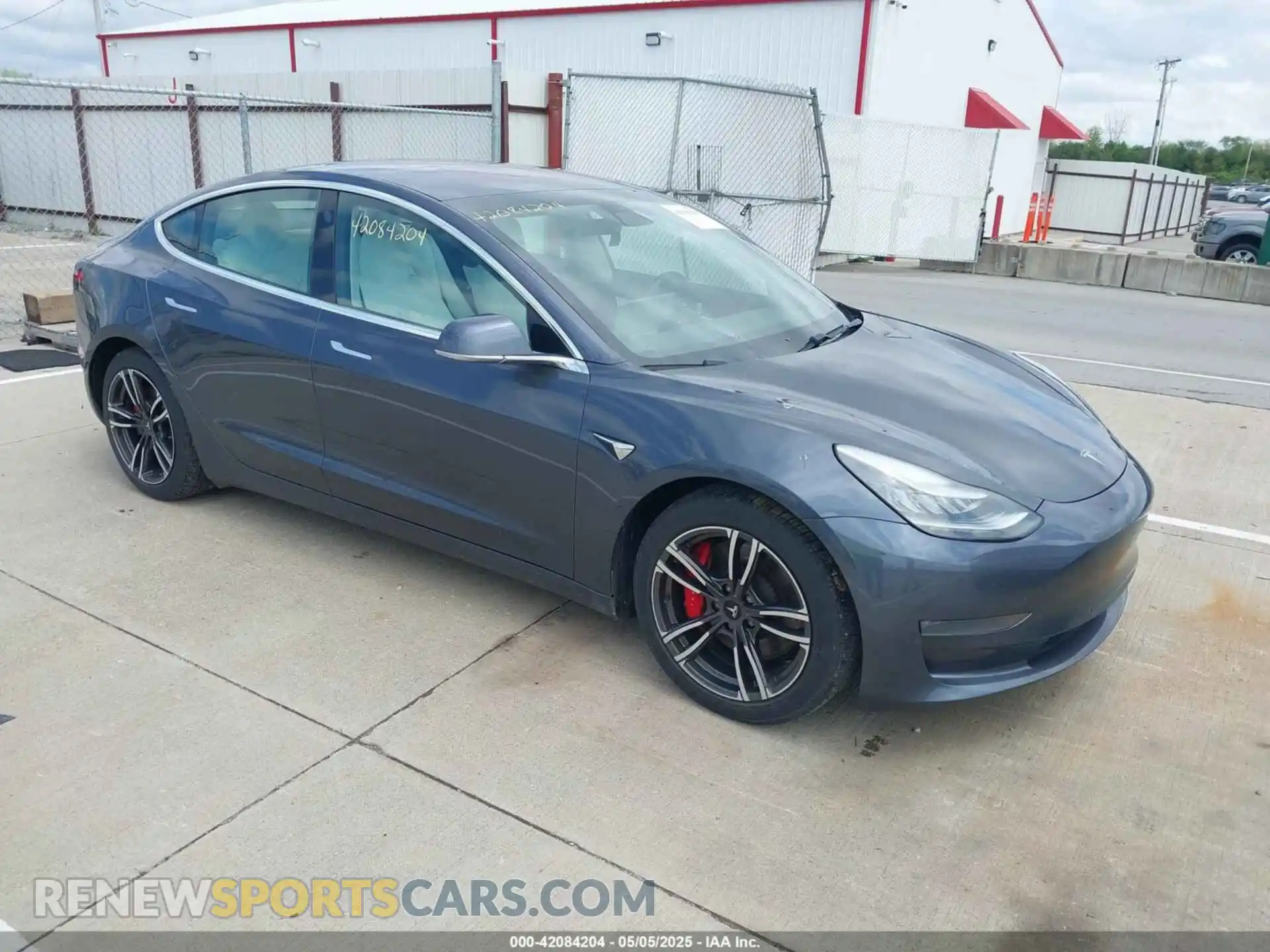 1 Photograph of a damaged car 5YJ3E1EB9KF230493 TESLA MODEL 3 2019