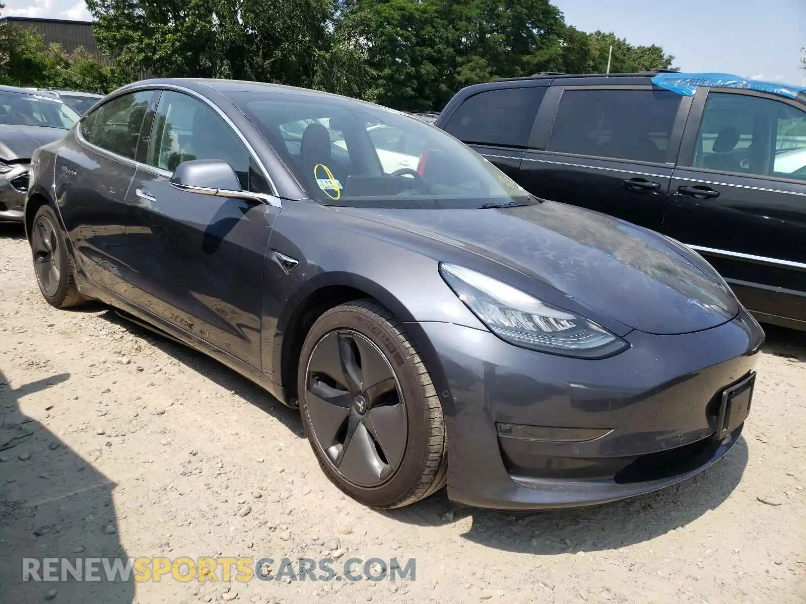 1 fotografías del automóvil dañado 5YJ3E1EB9KF386095 TESLA MODEL 3 2019