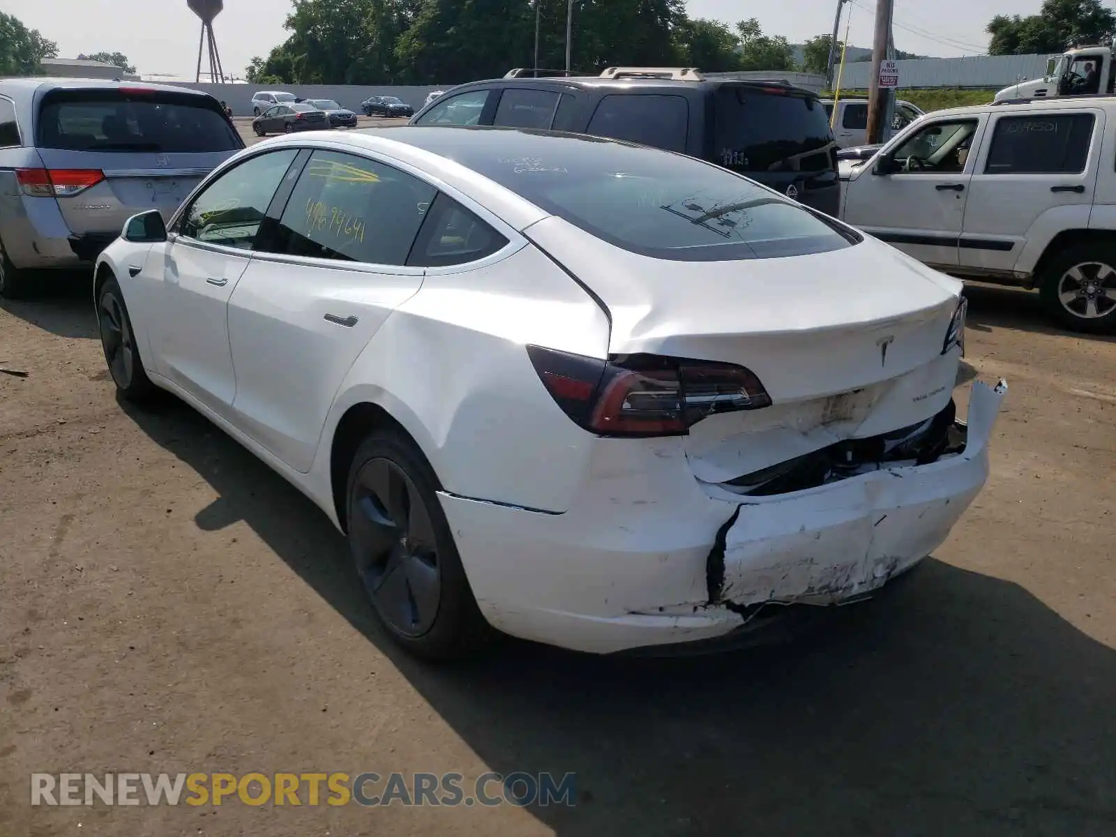 3 Фотография поврежденного автомобиля 5YJ3E1EB9KF433495 TESLA MODEL 3 2019