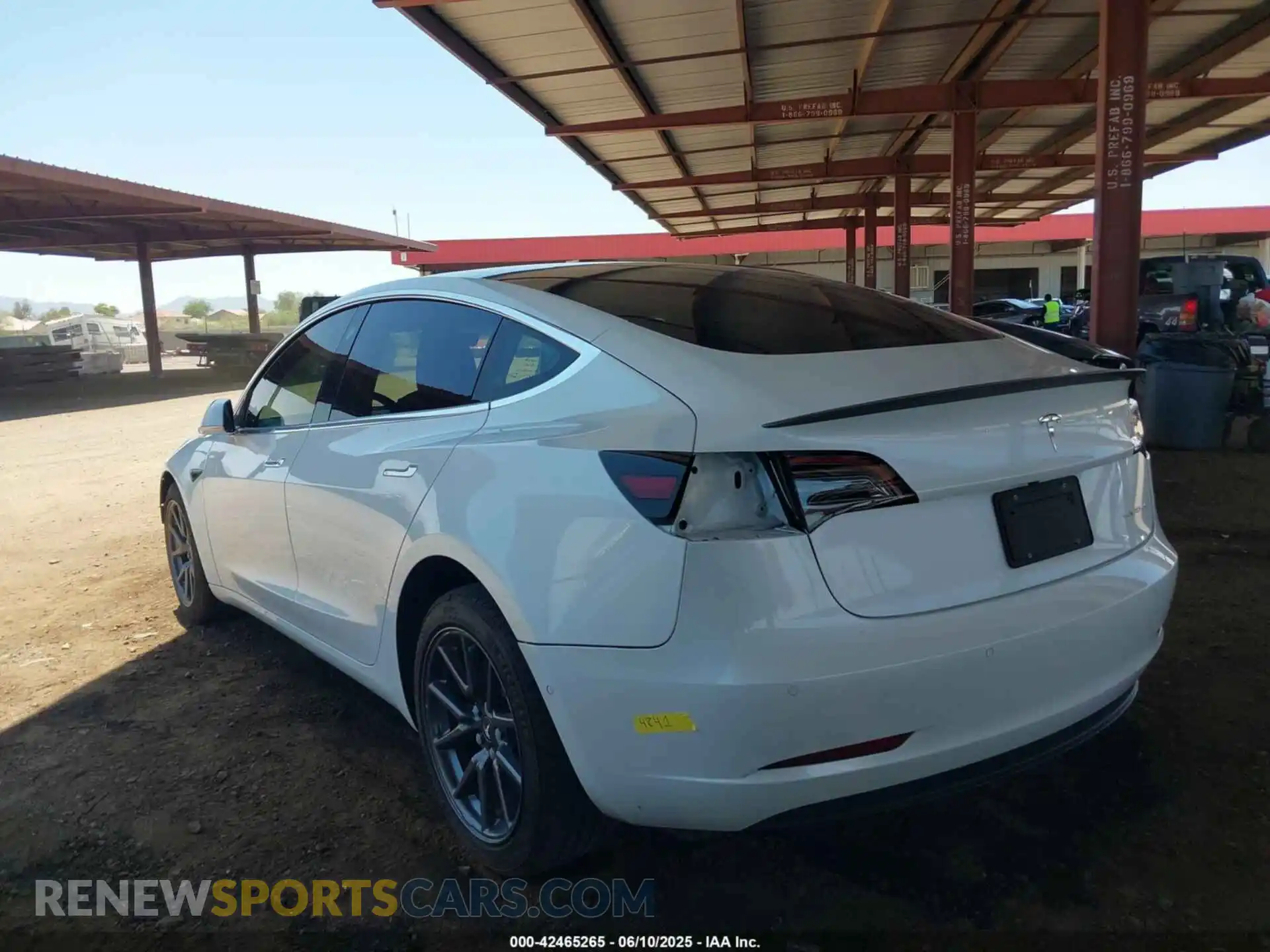 3 Photograph of a damaged car 5YJ3E1EB9KF511161 TESLA MODEL 3 2019