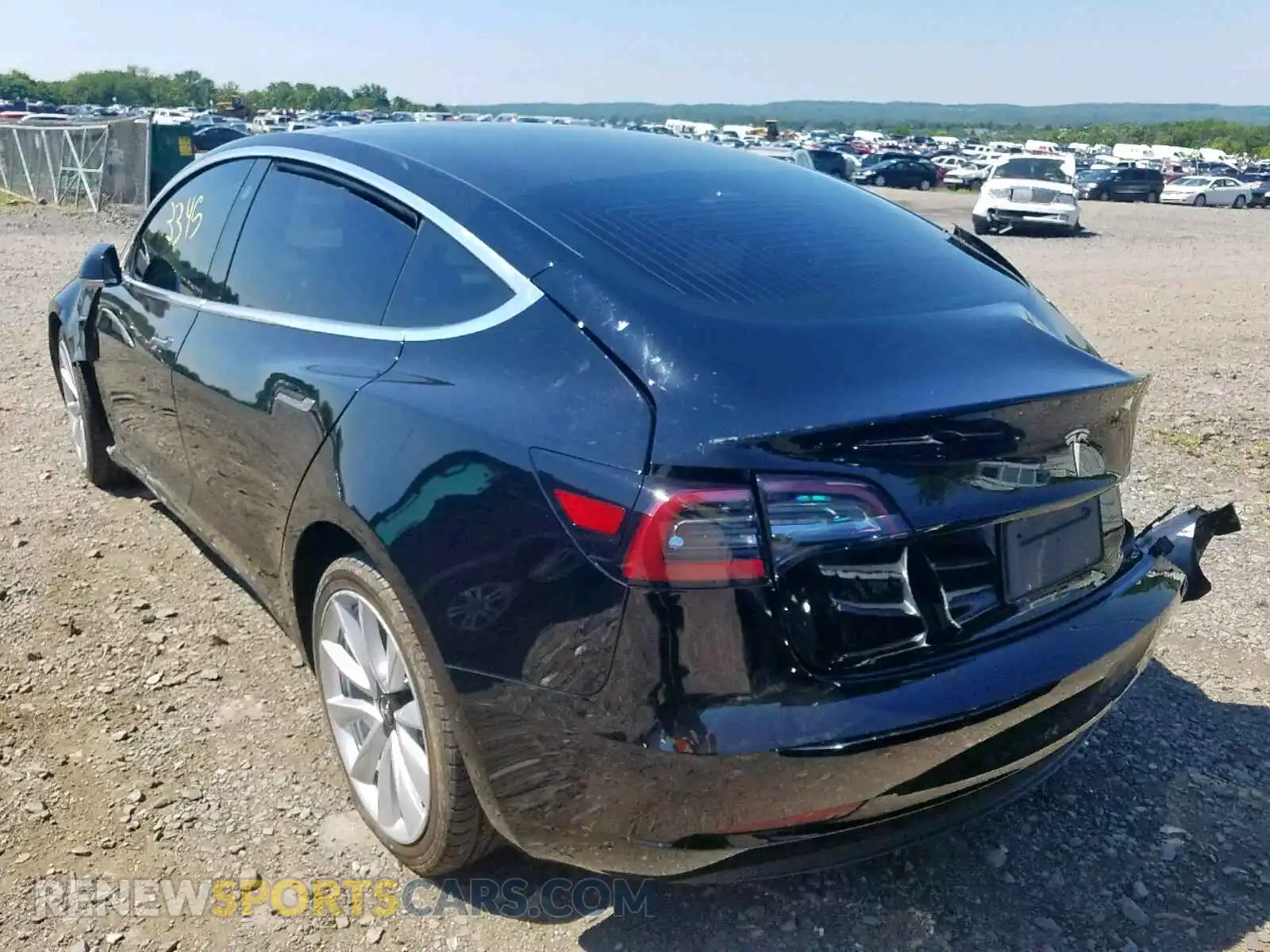 3 Photograph of a damaged car 5YJ3E1EBXKF209006 TESLA MODEL 3 2019