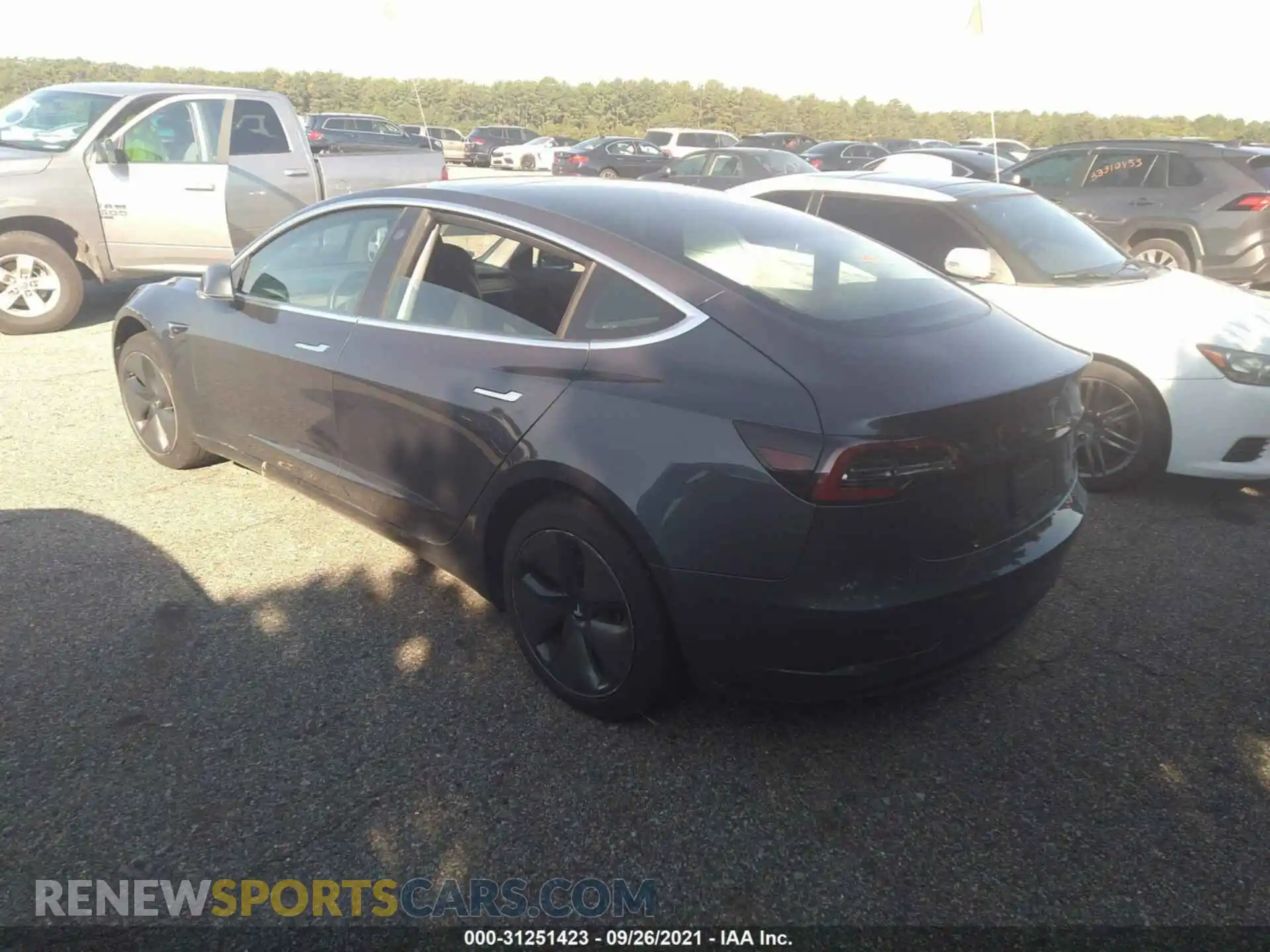 3 Photograph of a damaged car 5YJ3E1EBXKF386221 TESLA MODEL 3 2019