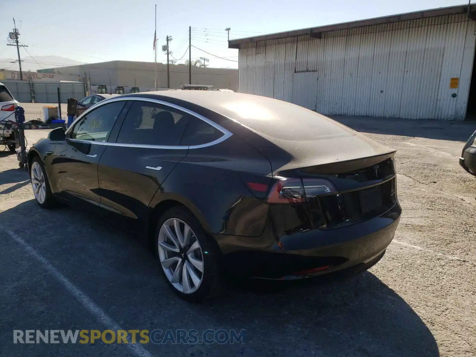 3 Photograph of a damaged car 5YJ3E1EBXKF388714 TESLA MODEL 3 2019