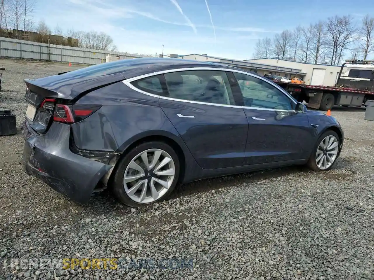 3 Photograph of a damaged car 5YJ3E1EBXKF389264 TESLA MODEL 3 2019