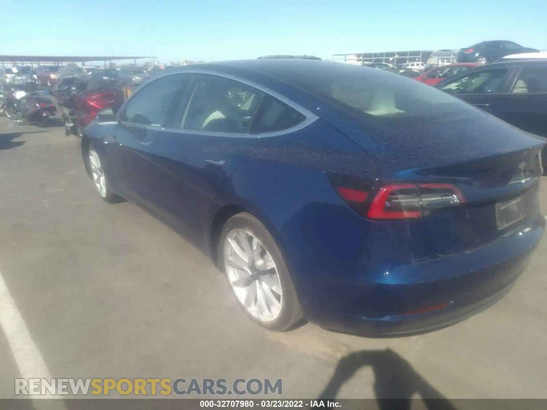 3 Photograph of a damaged car 5YJ3E1EBXKF392021 TESLA MODEL 3 2019