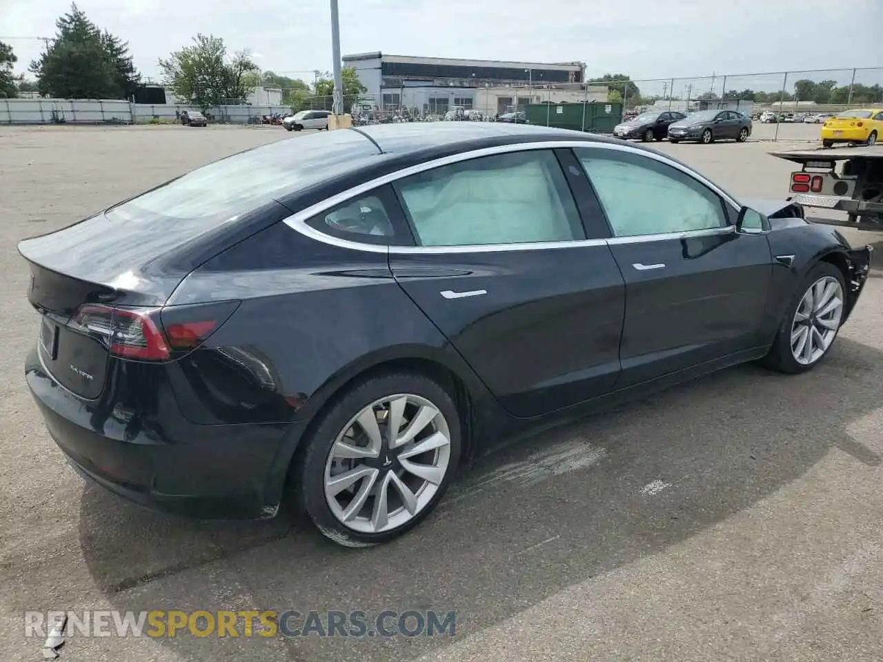 3 Photograph of a damaged car 5YJ3E1EBXKF392259 TESLA MODEL 3 2019