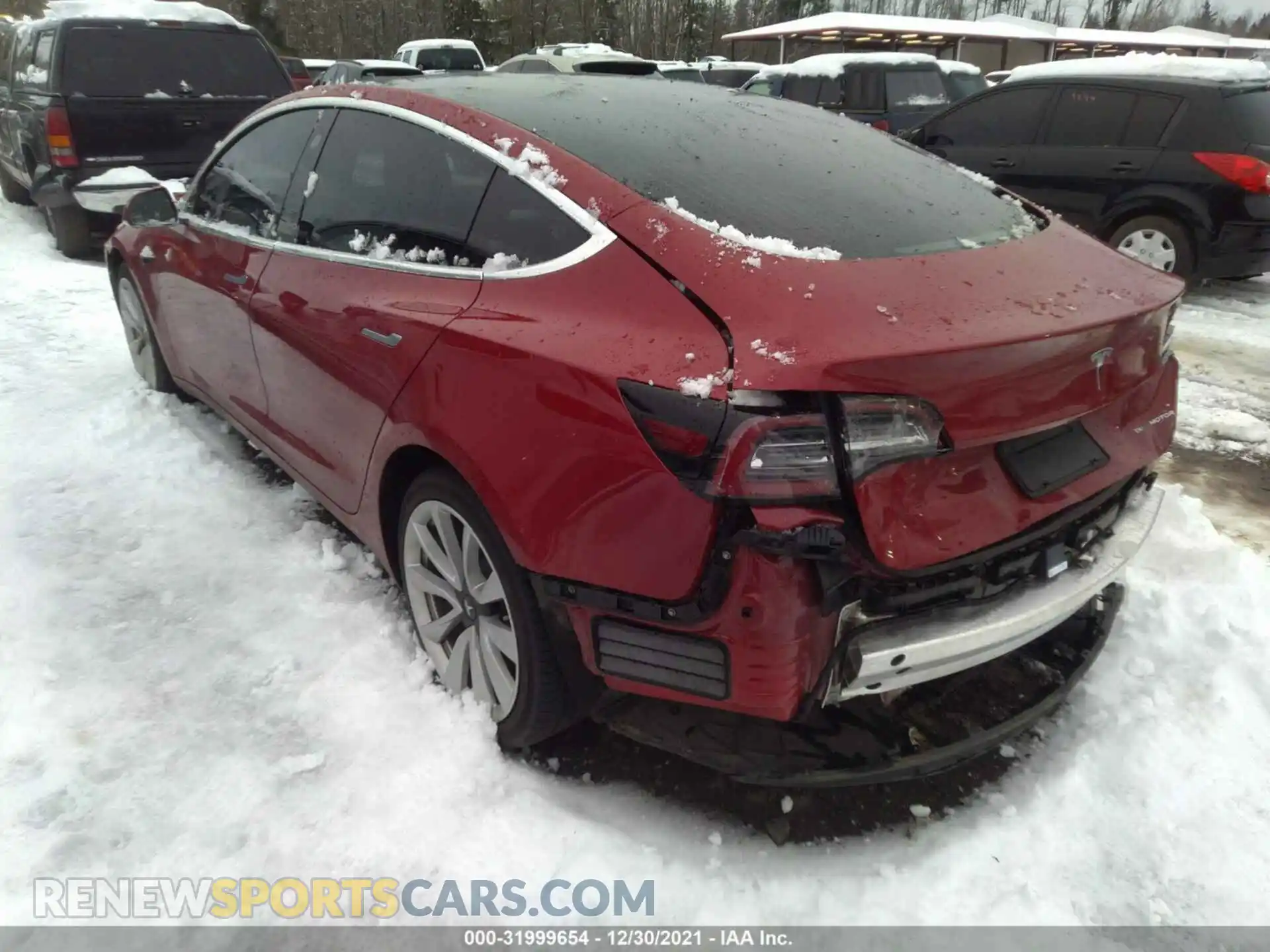 3 Фотография поврежденного автомобиля 5YJ3E1EBXKF454565 TESLA MODEL 3 2019