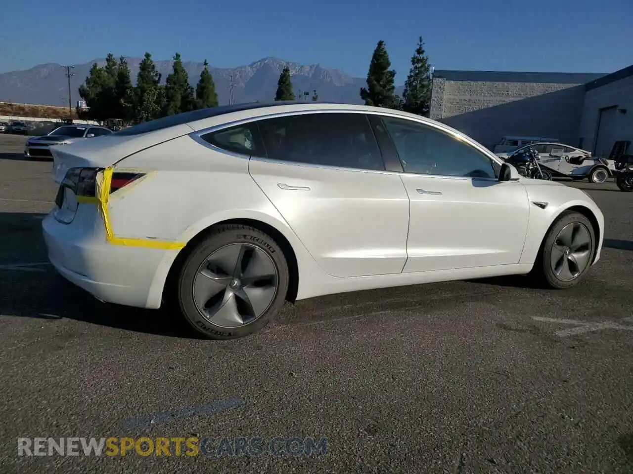 3 Photograph of a damaged car 5YJ3E1EBXKF494614 TESLA MODEL 3 2019