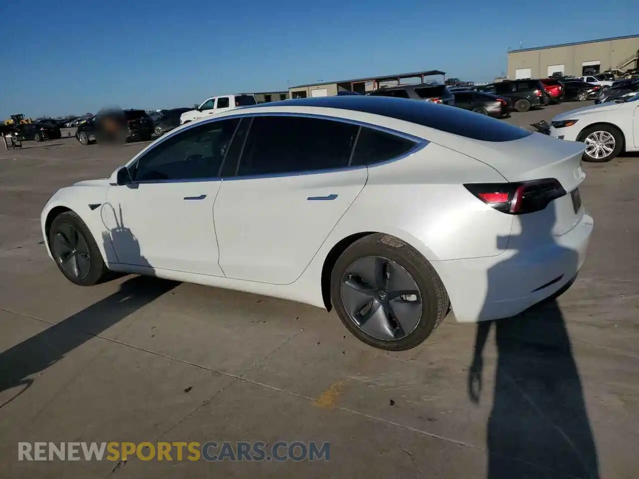2 Photograph of a damaged car 5YJ3E1EA0LF658610 TESLA MODEL 3 2020