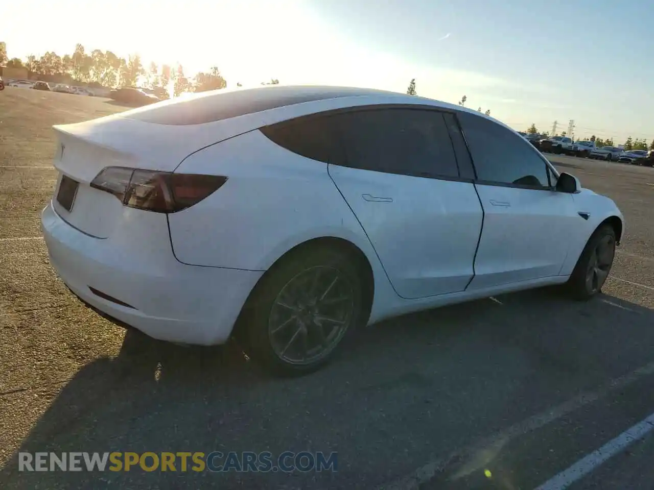 3 Photograph of a damaged car 5YJ3E1EA0LF703593 TESLA MODEL 3 2020