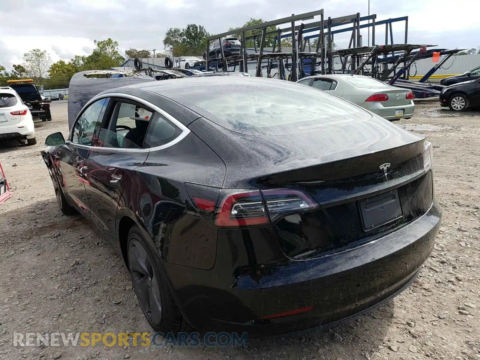 3 Photograph of a damaged car 5YJ3E1EA0LF775037 TESLA MODEL 3 2020