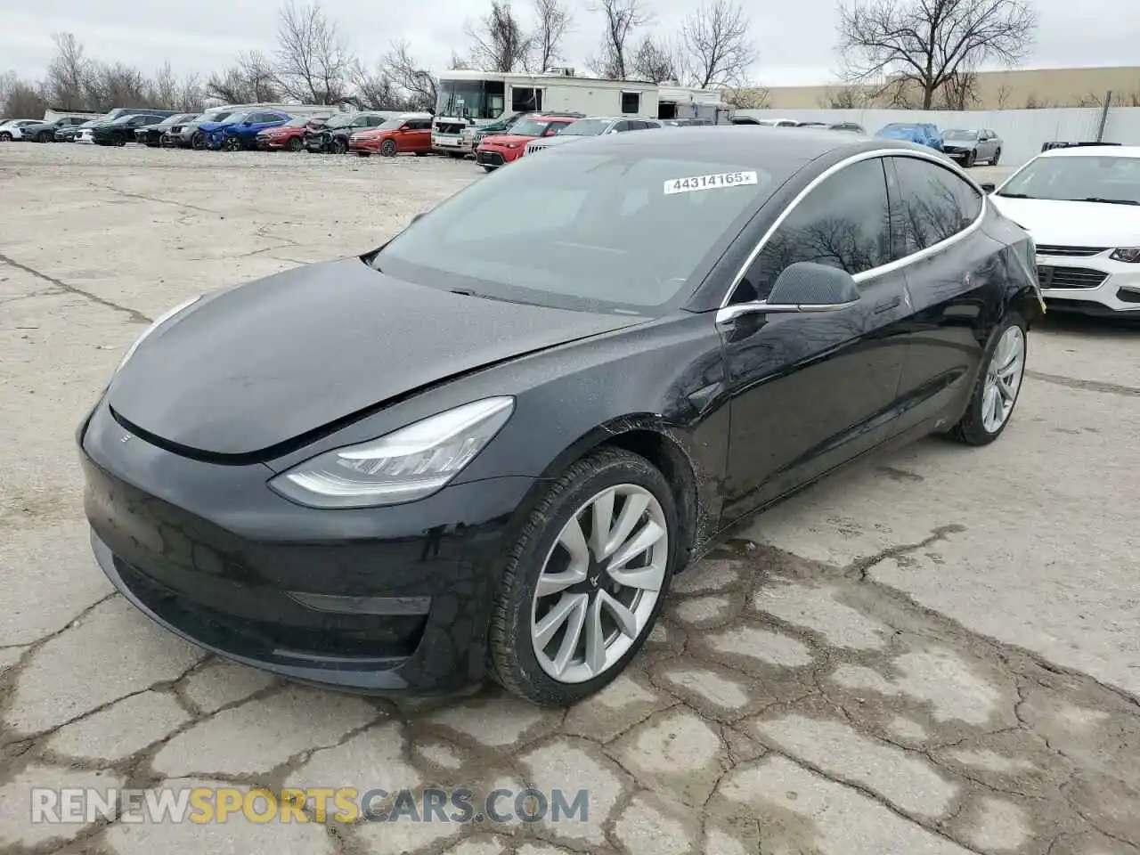 1 Фотография поврежденного автомобиля 5YJ3E1EA1LF614003 TESLA MODEL 3 2020