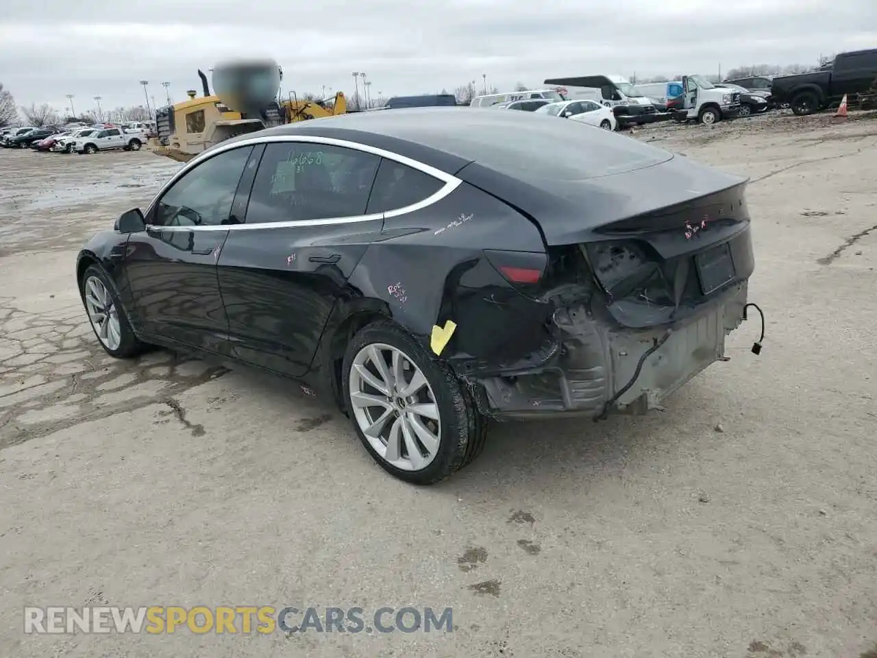 2 Фотография поврежденного автомобиля 5YJ3E1EA1LF614003 TESLA MODEL 3 2020