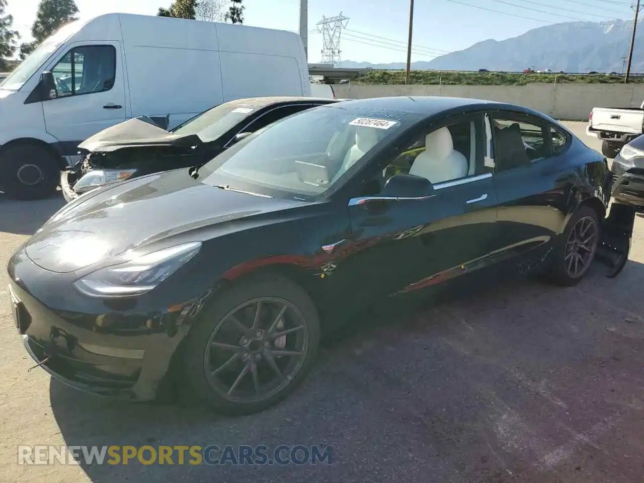 1 Photograph of a damaged car 5YJ3E1EA1LF645879 TESLA MODEL 3 2020