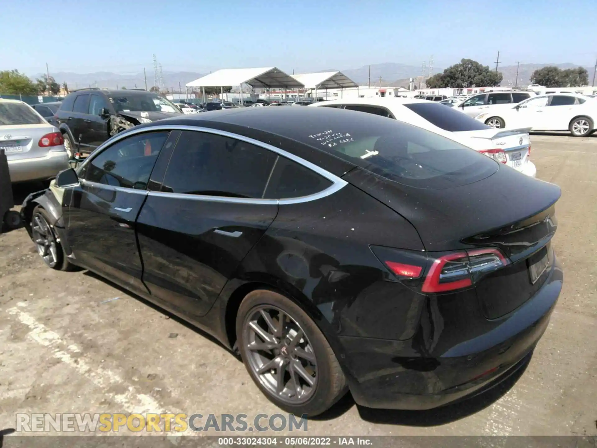 3 Фотография поврежденного автомобиля 5YJ3E1EA1LF739096 TESLA MODEL 3 2020