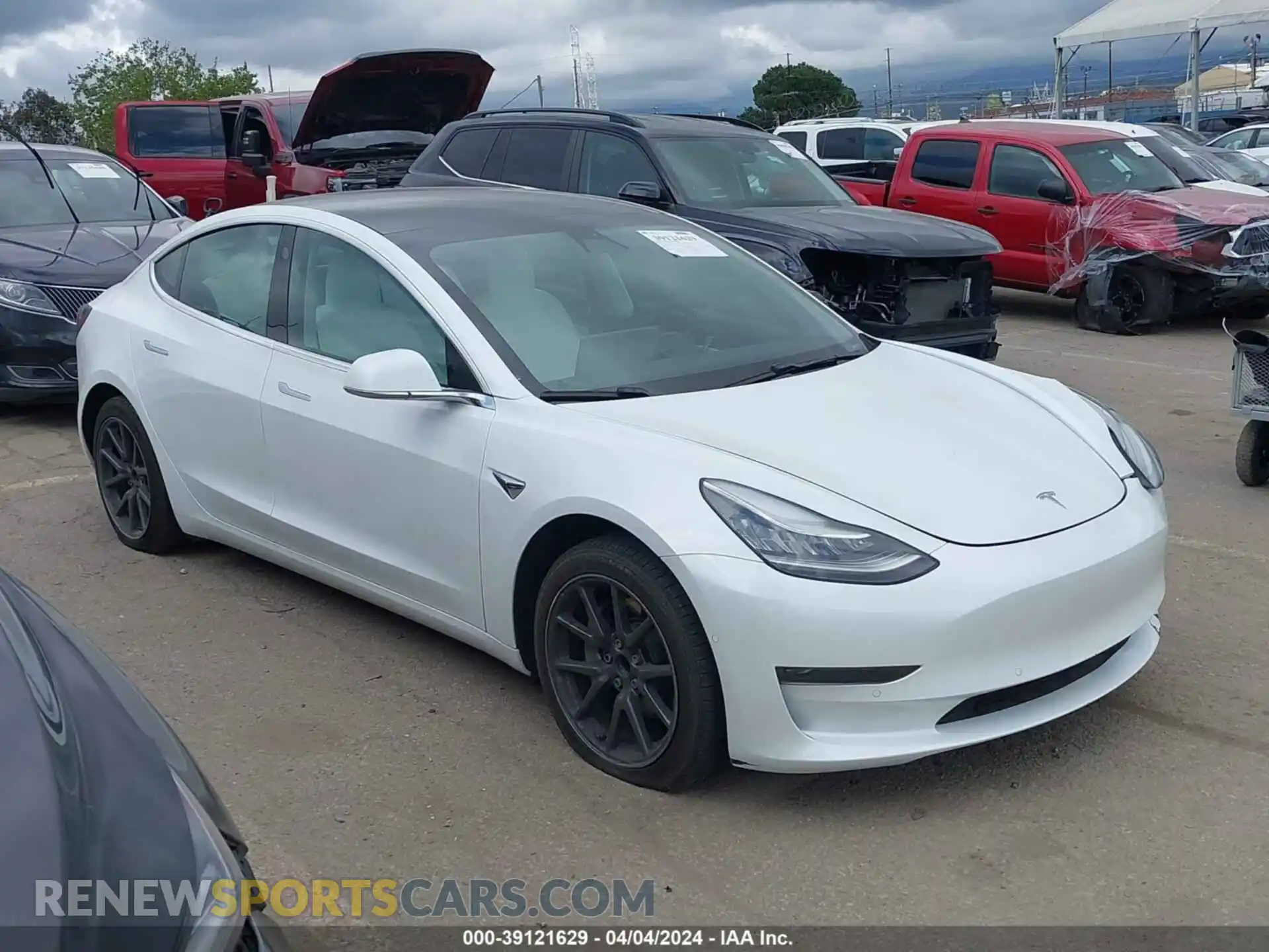 1 fotografías del automóvil dañado 5YJ3E1EA2LF615676 TESLA MODEL 3 2020