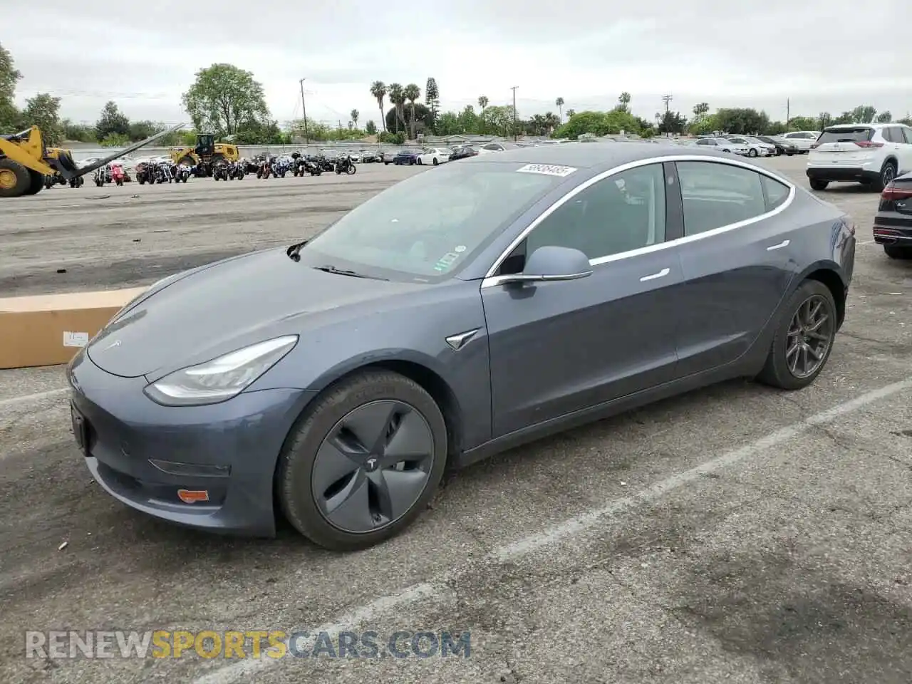 1 Photograph of a damaged car 5YJ3E1EA2LF704941 TESLA MODEL 3 2020
