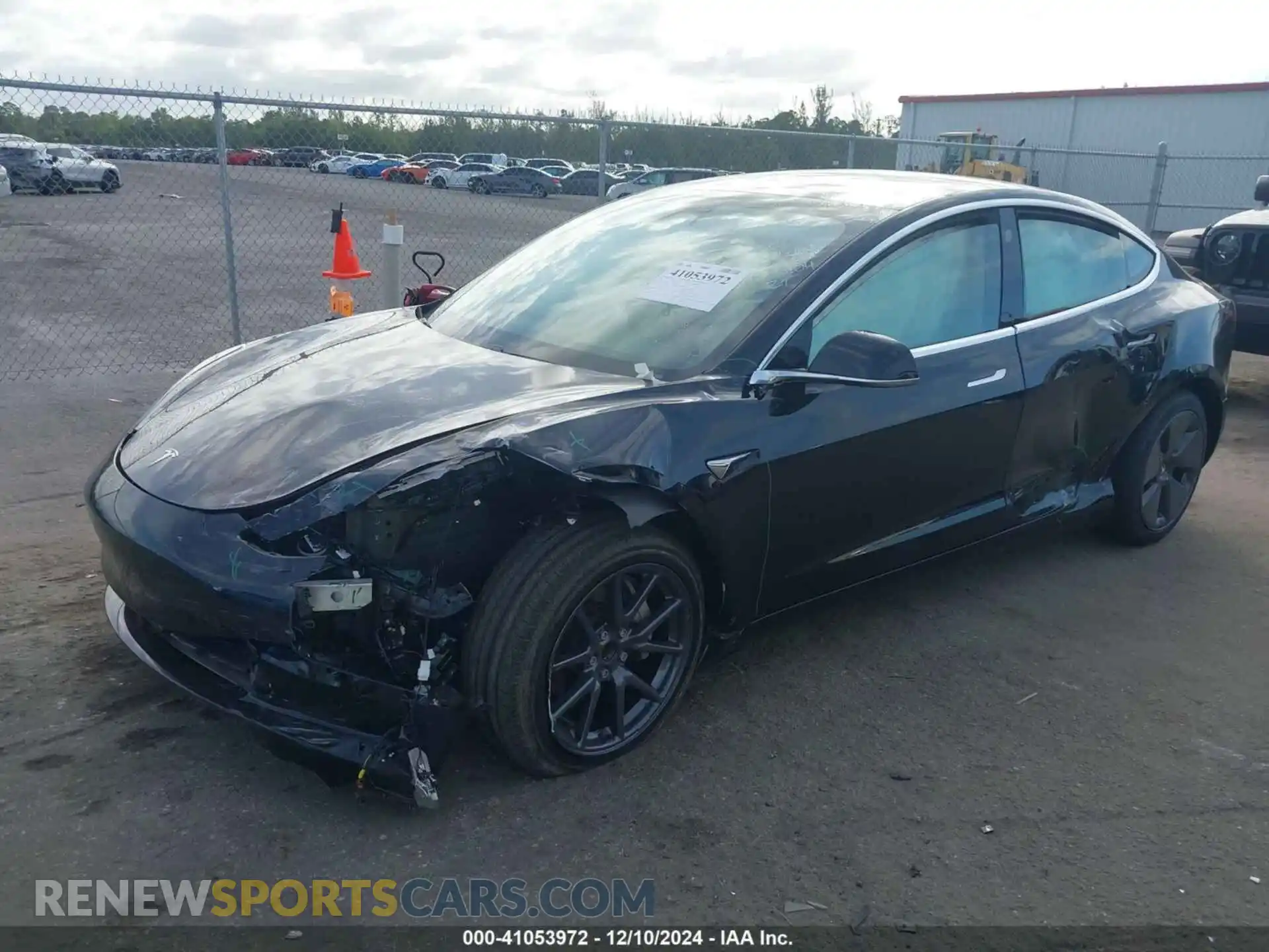 2 Photograph of a damaged car 5YJ3E1EA2LF738104 TESLA MODEL 3 2020