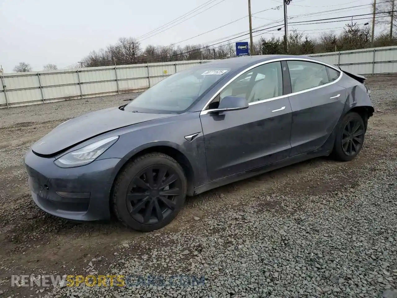 1 Photograph of a damaged car 5YJ3E1EA2LF740905 TESLA MODEL 3 2020