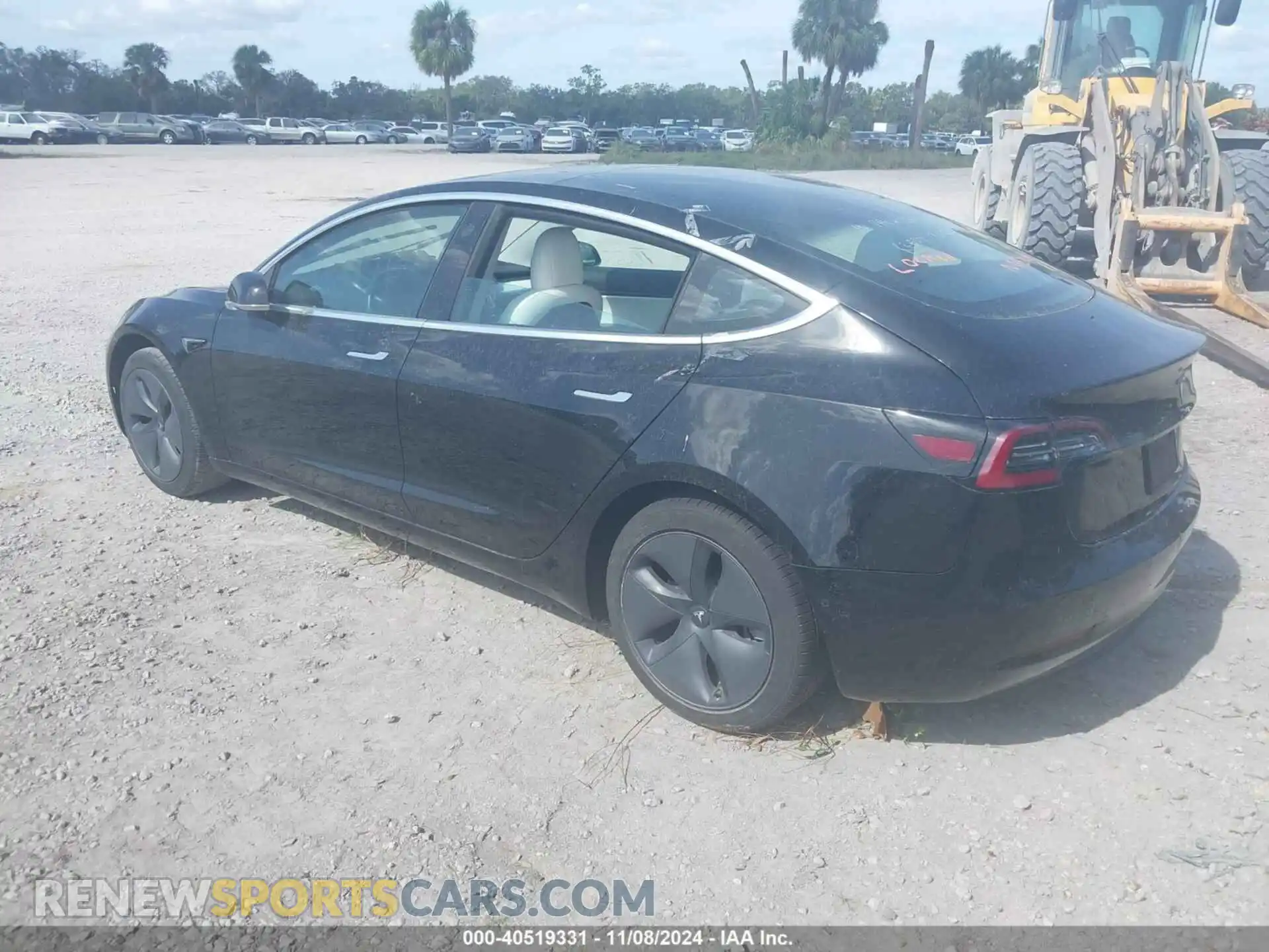 3 Photograph of a damaged car 5YJ3E1EA2LF793104 TESLA MODEL 3 2020