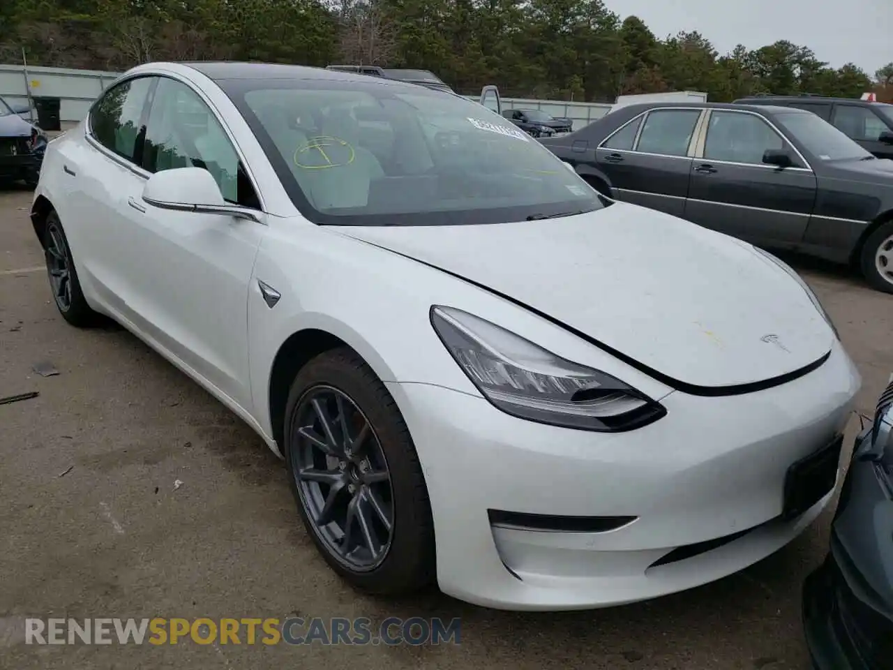 1 Фотография поврежденного автомобиля 5YJ3E1EA2LF797833 TESLA MODEL 3 2020
