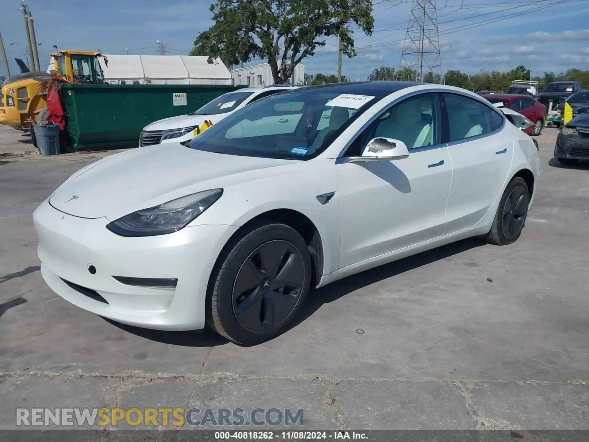 2 Фотография поврежденного автомобиля 5YJ3E1EA3LF509611 TESLA MODEL 3 2020