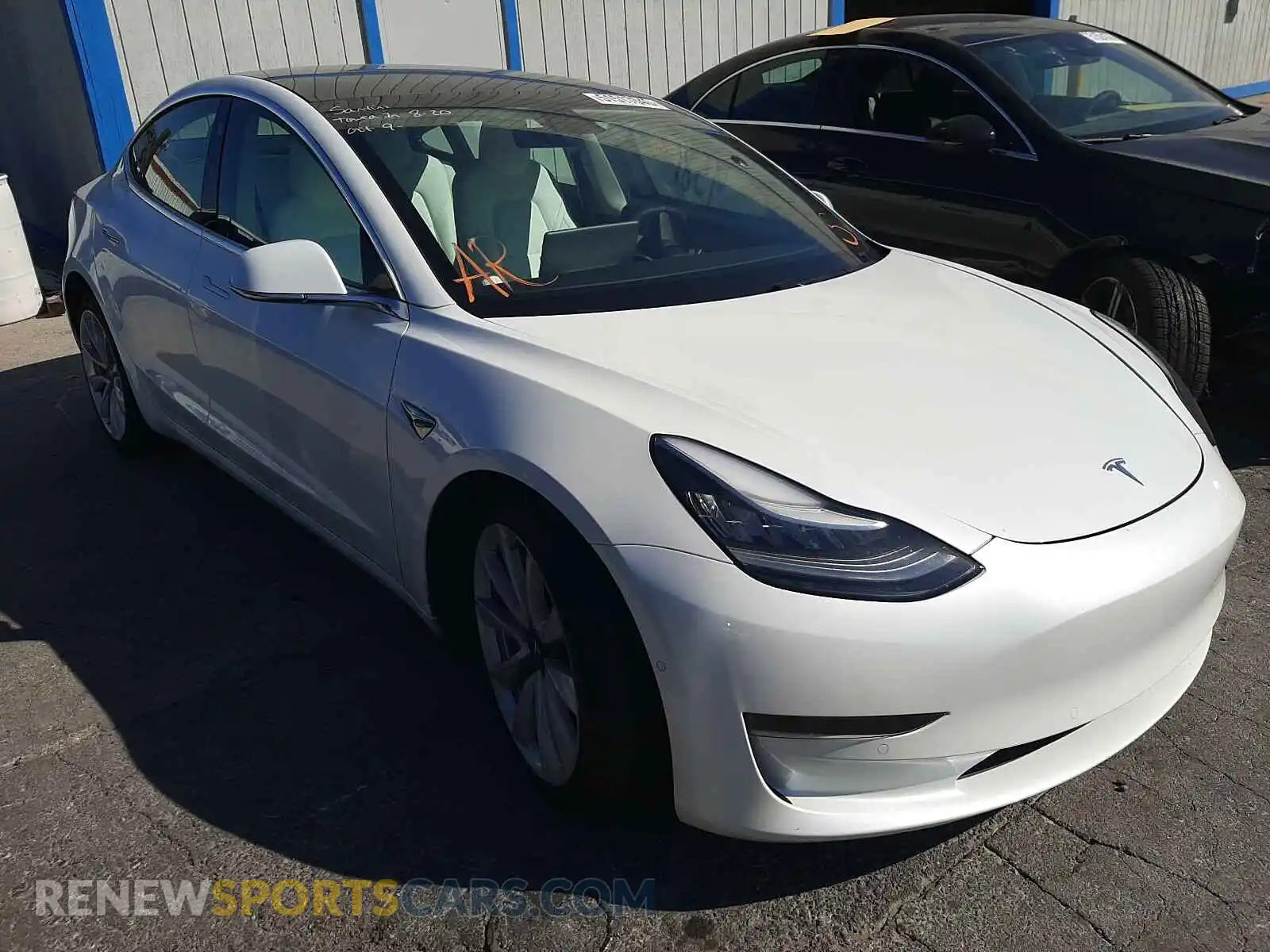 1 Photograph of a damaged car 5YJ3E1EA3LF591288 TESLA MODEL 3 2020