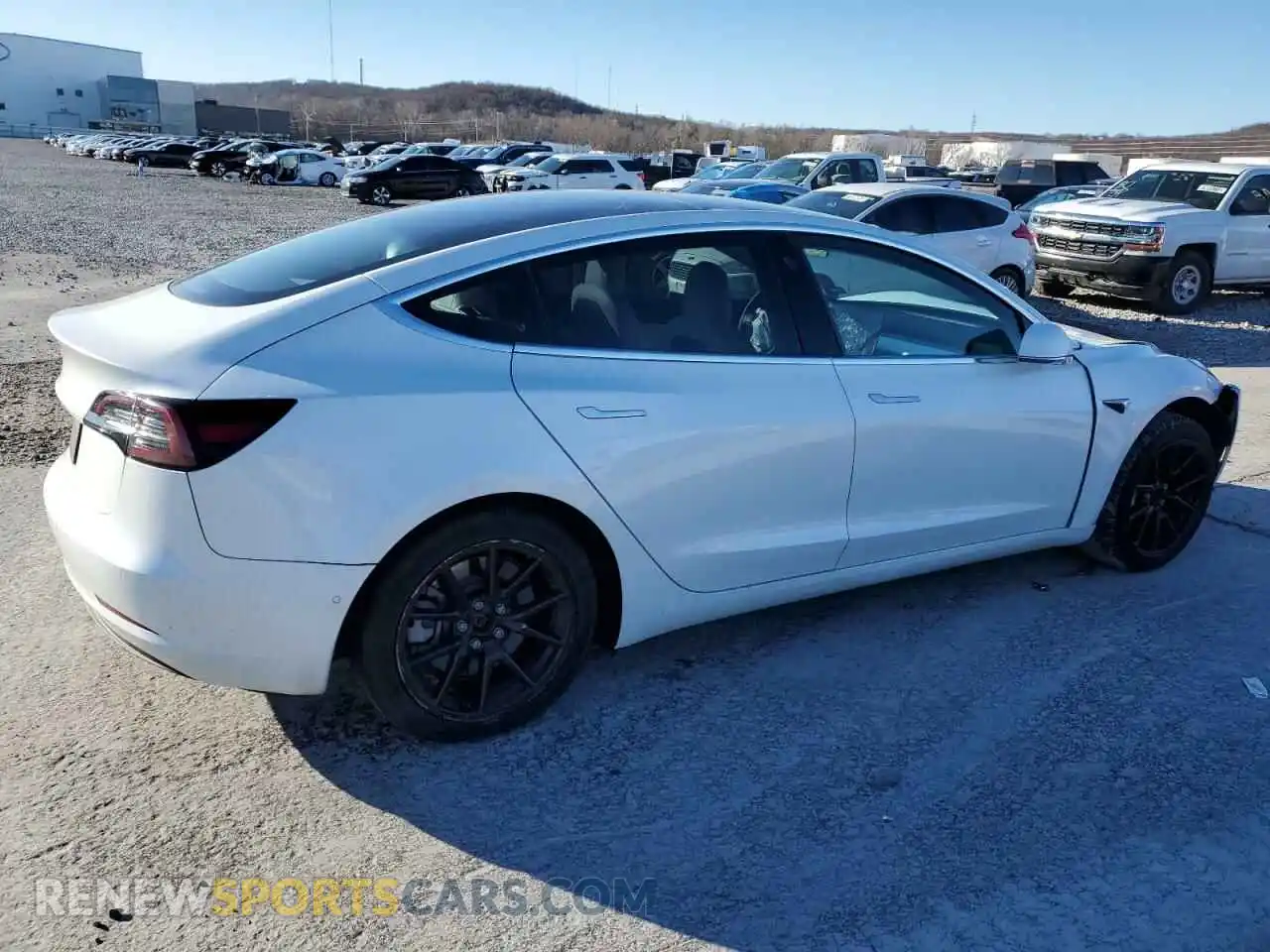 3 fotografías del automóvil dañado 5YJ3E1EA3LF598970 TESLA MODEL 3 2020