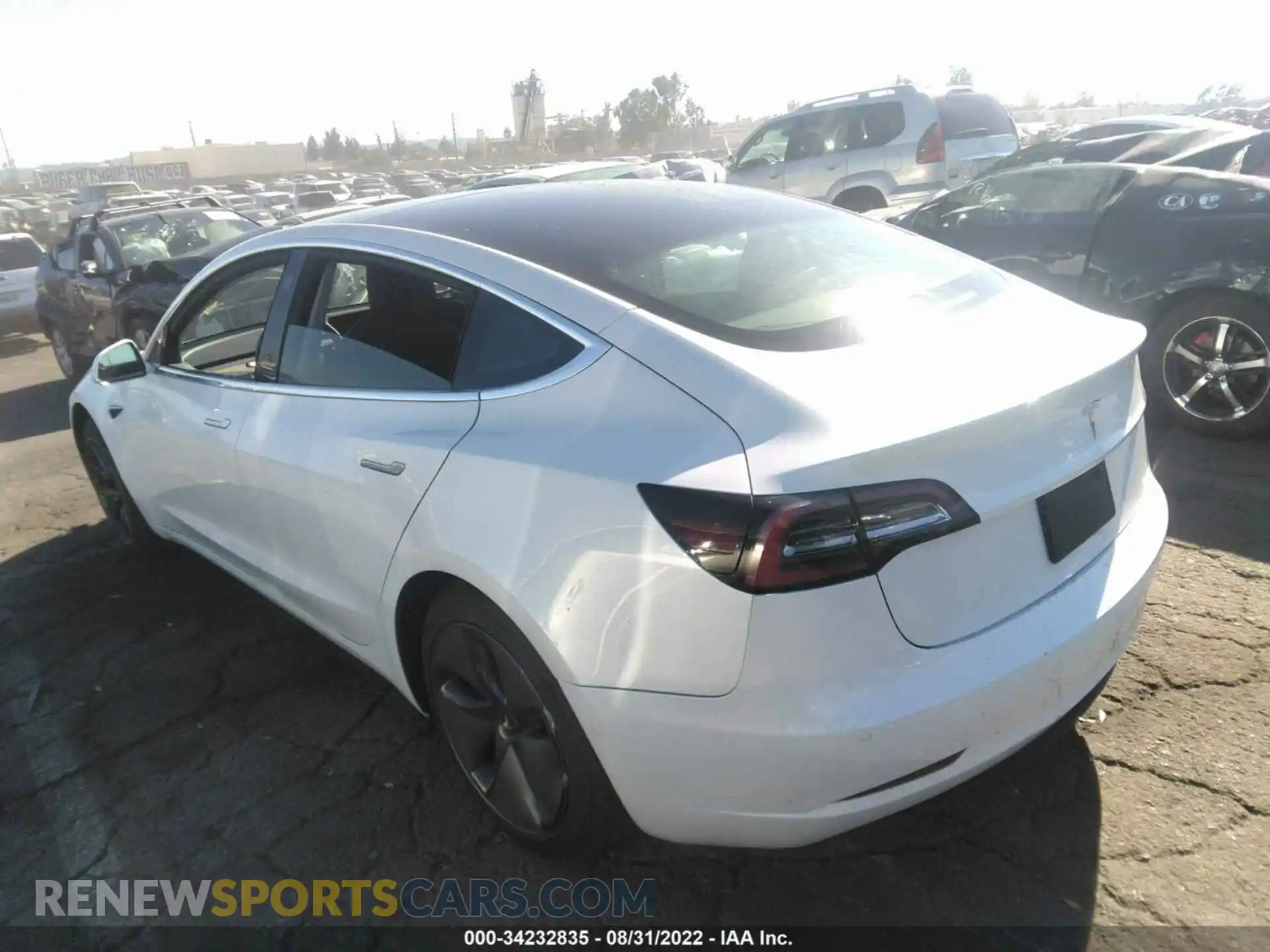 3 Фотография поврежденного автомобиля 5YJ3E1EA3LF634074 TESLA MODEL 3 2020