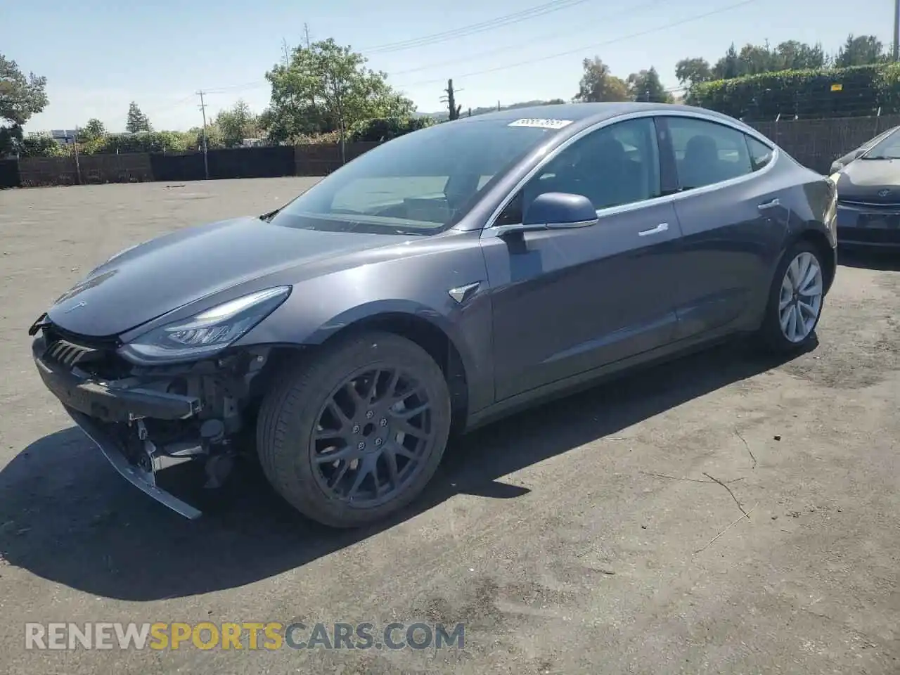 1 Photograph of a damaged car 5YJ3E1EA3LF645690 TESLA MODEL 3 2020