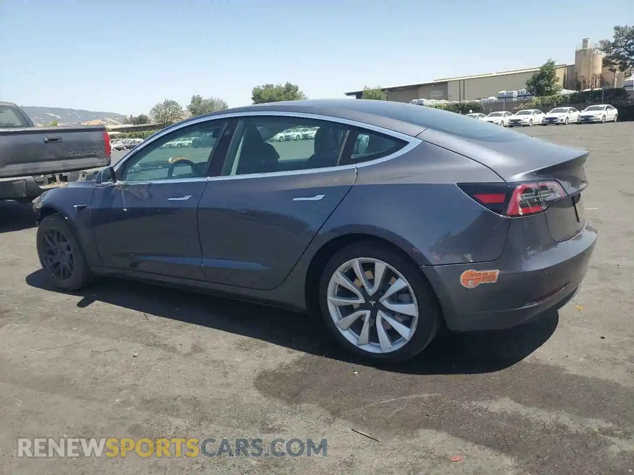 2 Photograph of a damaged car 5YJ3E1EA3LF645690 TESLA MODEL 3 2020