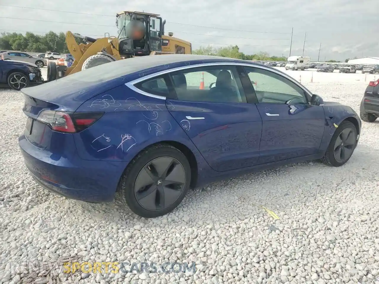 3 Photograph of a damaged car 5YJ3E1EA3LF658472 TESLA MODEL 3 2020