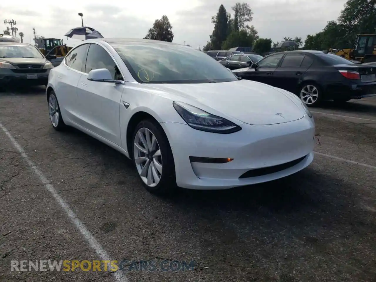 1 fotografías del automóvil dañado 5YJ3E1EA3LF744087 TESLA MODEL 3 2020