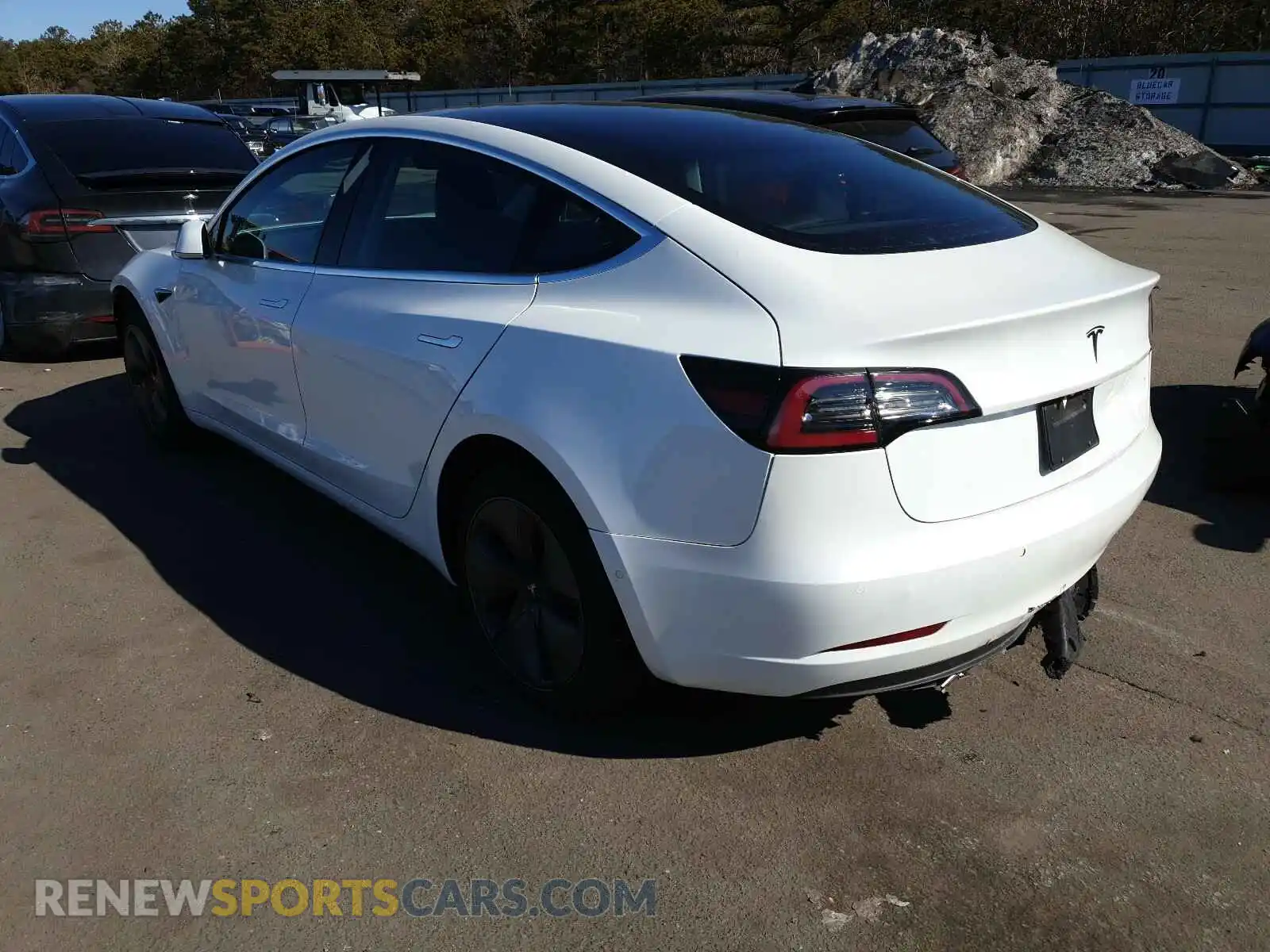 3 Фотография поврежденного автомобиля 5YJ3E1EA4LF597858 TESLA MODEL 3 2020