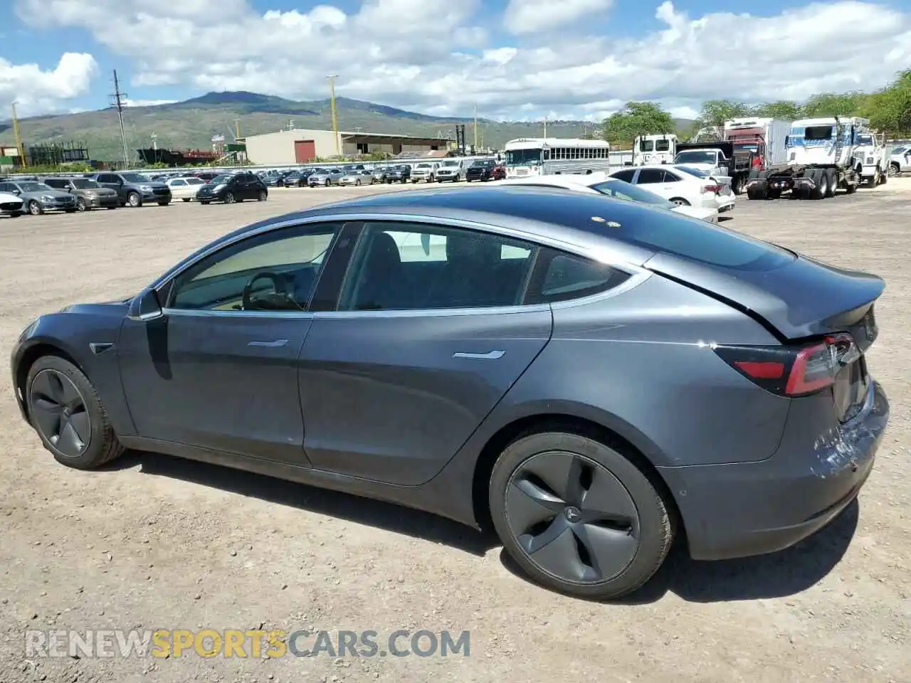 2 Photograph of a damaged car 5YJ3E1EA4LF658206 TESLA MODEL 3 2020