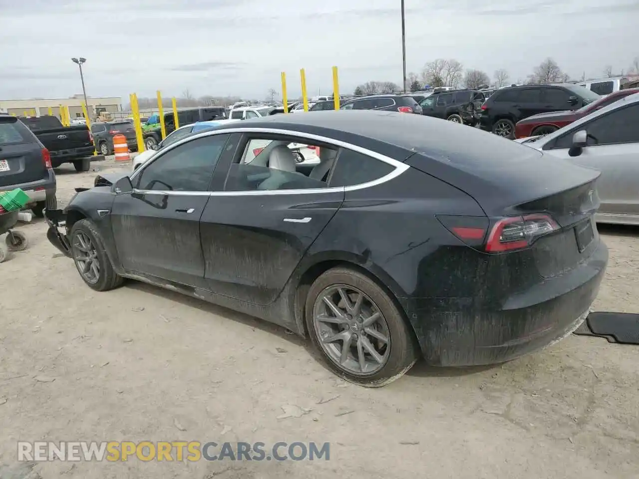 2 Photograph of a damaged car 5YJ3E1EA4LF662014 TESLA MODEL 3 2020