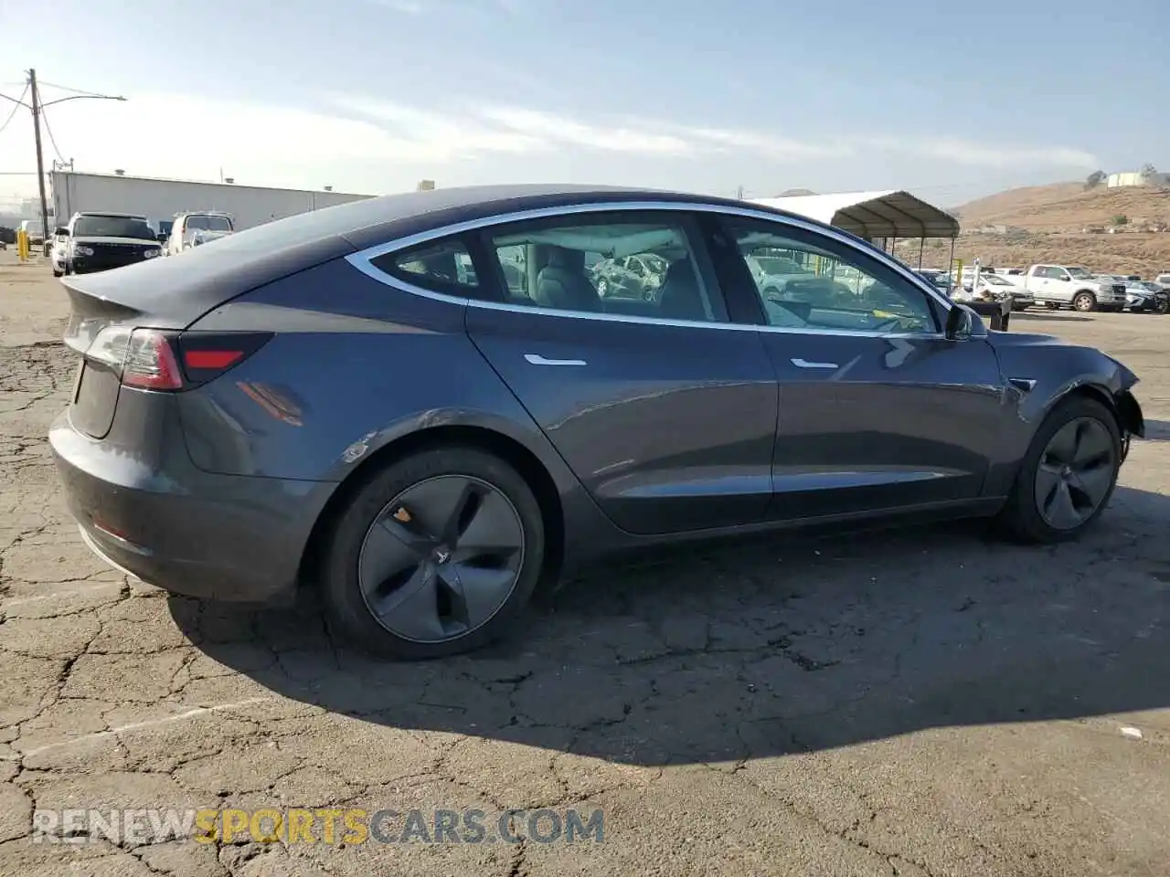 3 Photograph of a damaged car 5YJ3E1EA4LF743434 TESLA MODEL 3 2020