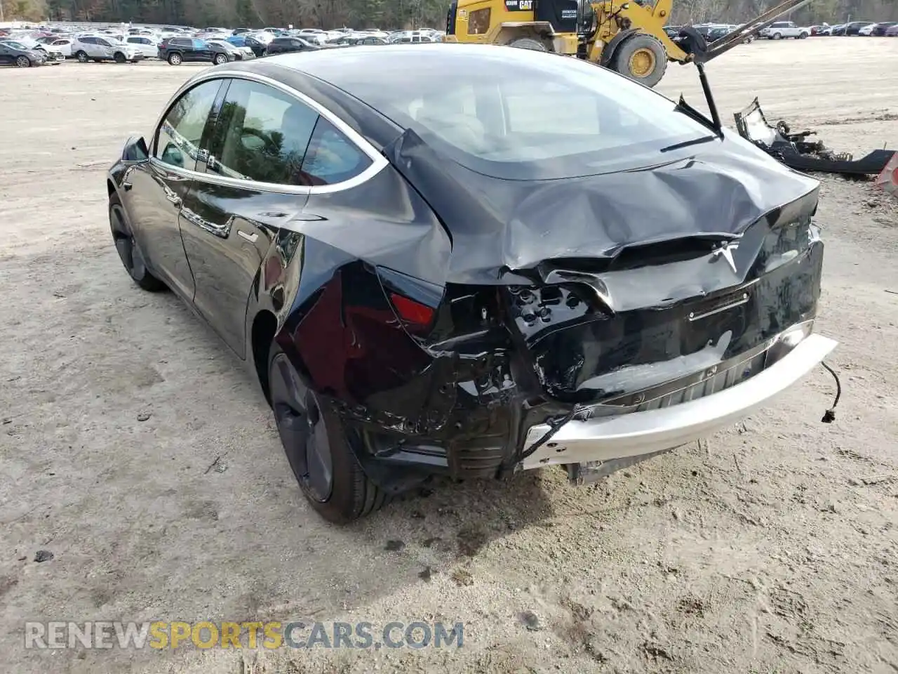 3 Photograph of a damaged car 5YJ3E1EA4LF783464 TESLA MODEL 3 2020