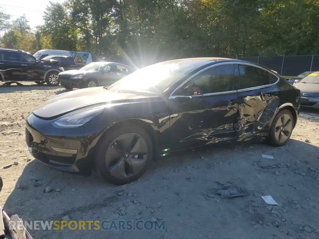 1 fotografías del automóvil dañado 5YJ3E1EA4LF783481 TESLA MODEL 3 2020
