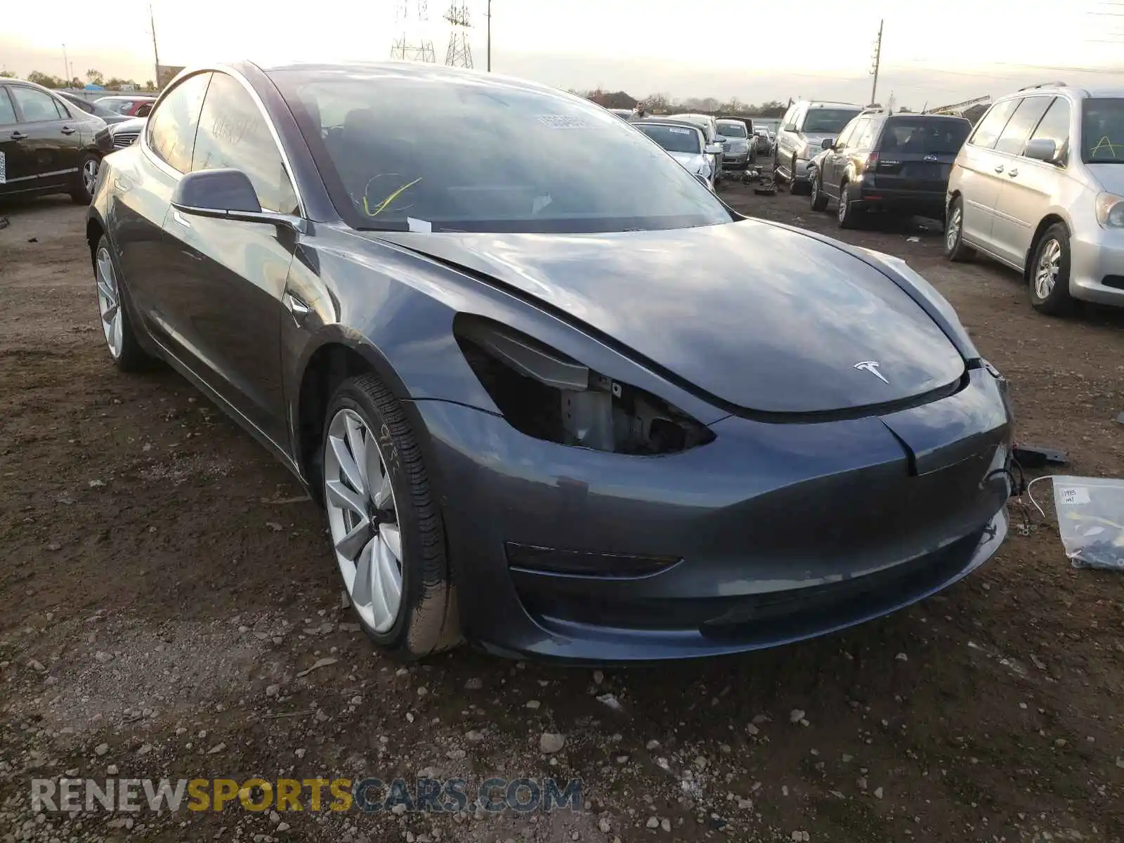 1 fotografías del automóvil dañado 5YJ3E1EA4LF792956 TESLA MODEL 3 2020